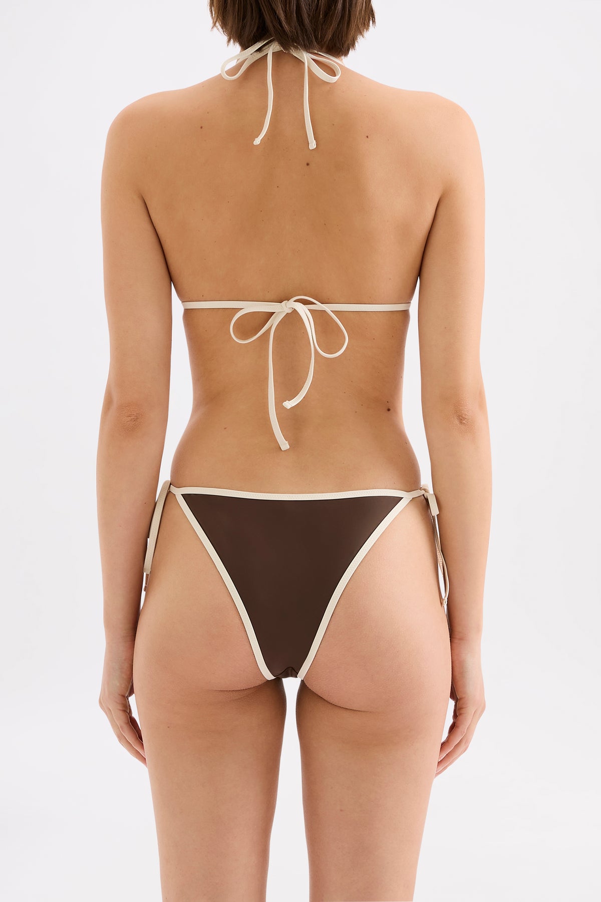 Contrast Triangle Top Chocolate 