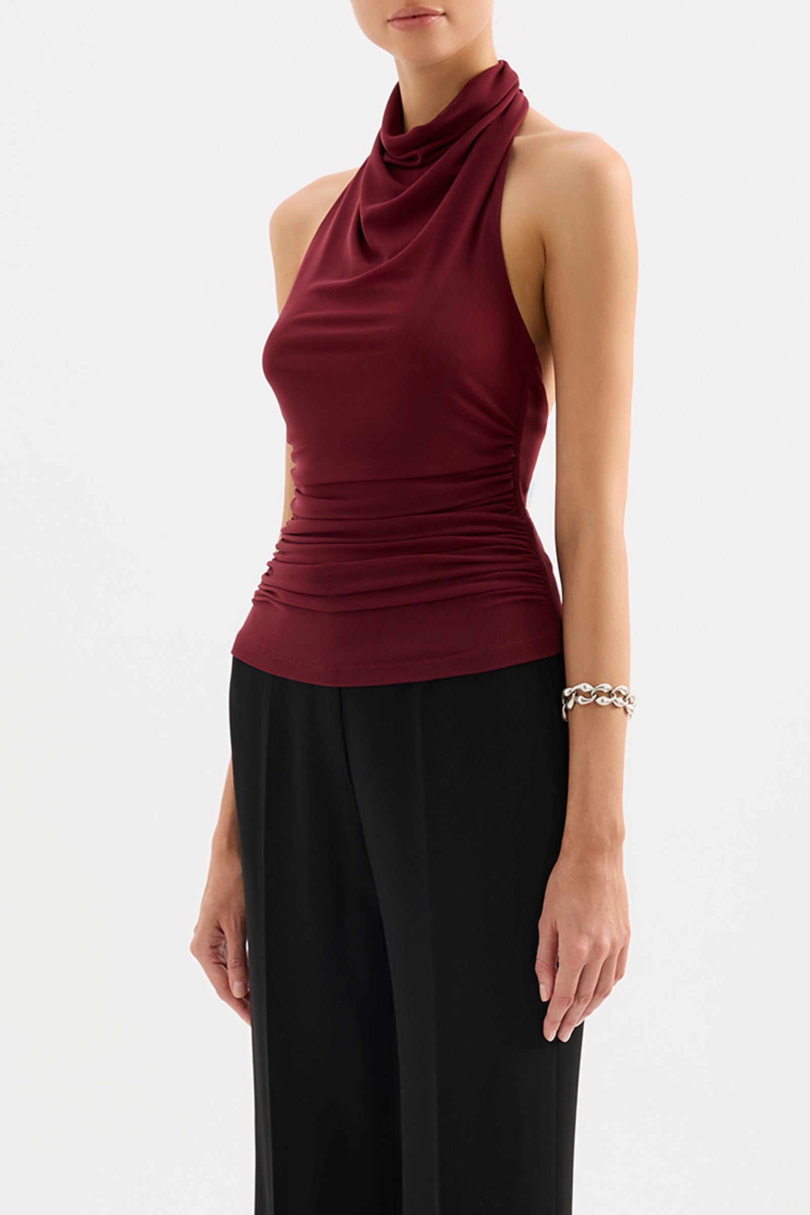 Abru Halter Top Cherry 