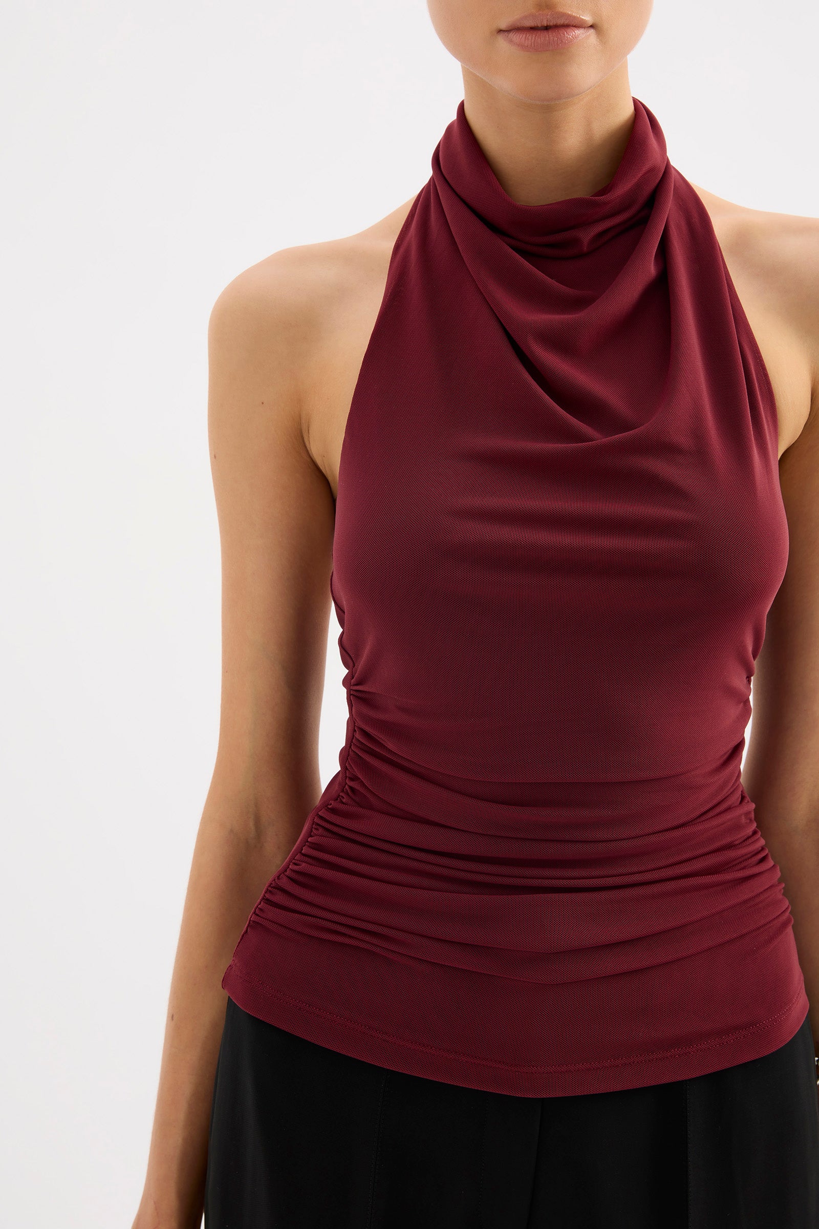 Abru Halter Top Cherry 