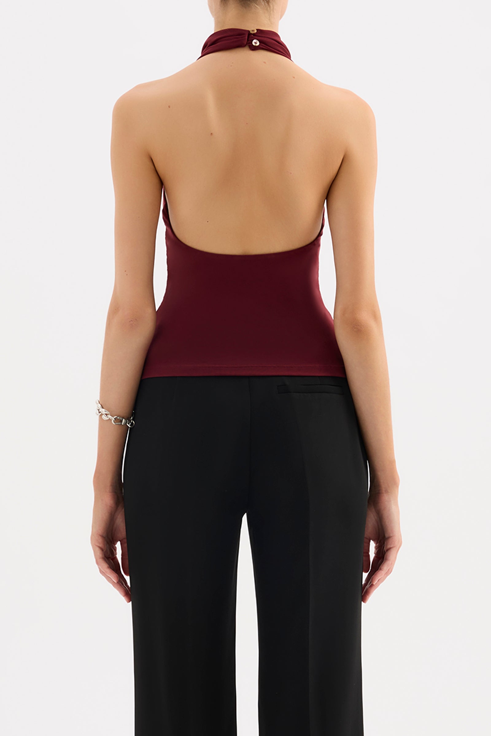 Abru Halter Top Cherry 