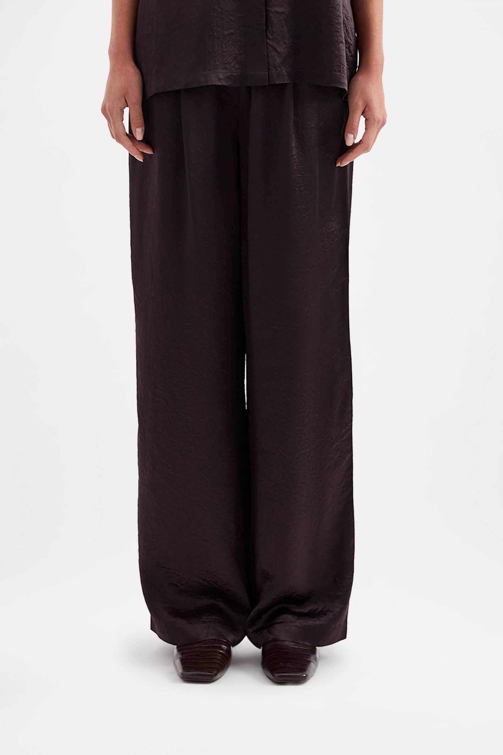Allegra Satin Pant Sumac 