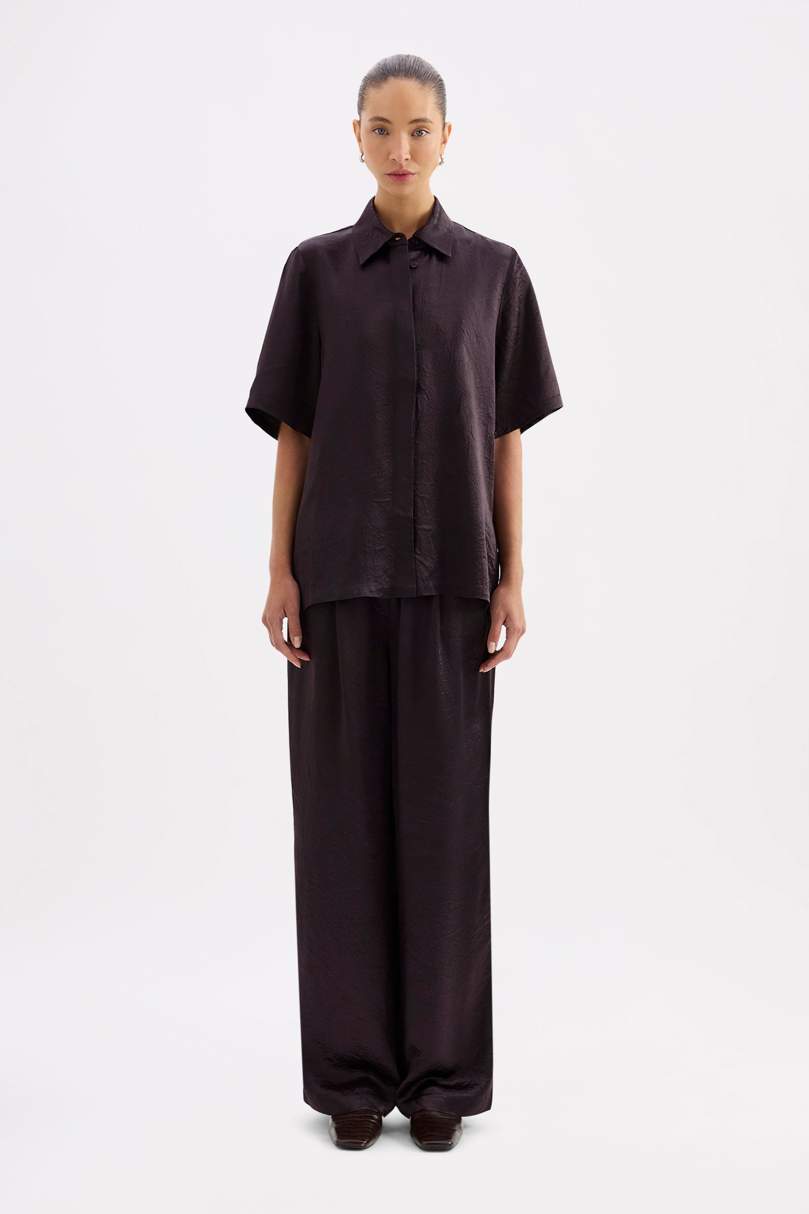 Allegra Satin Pant Sumac 