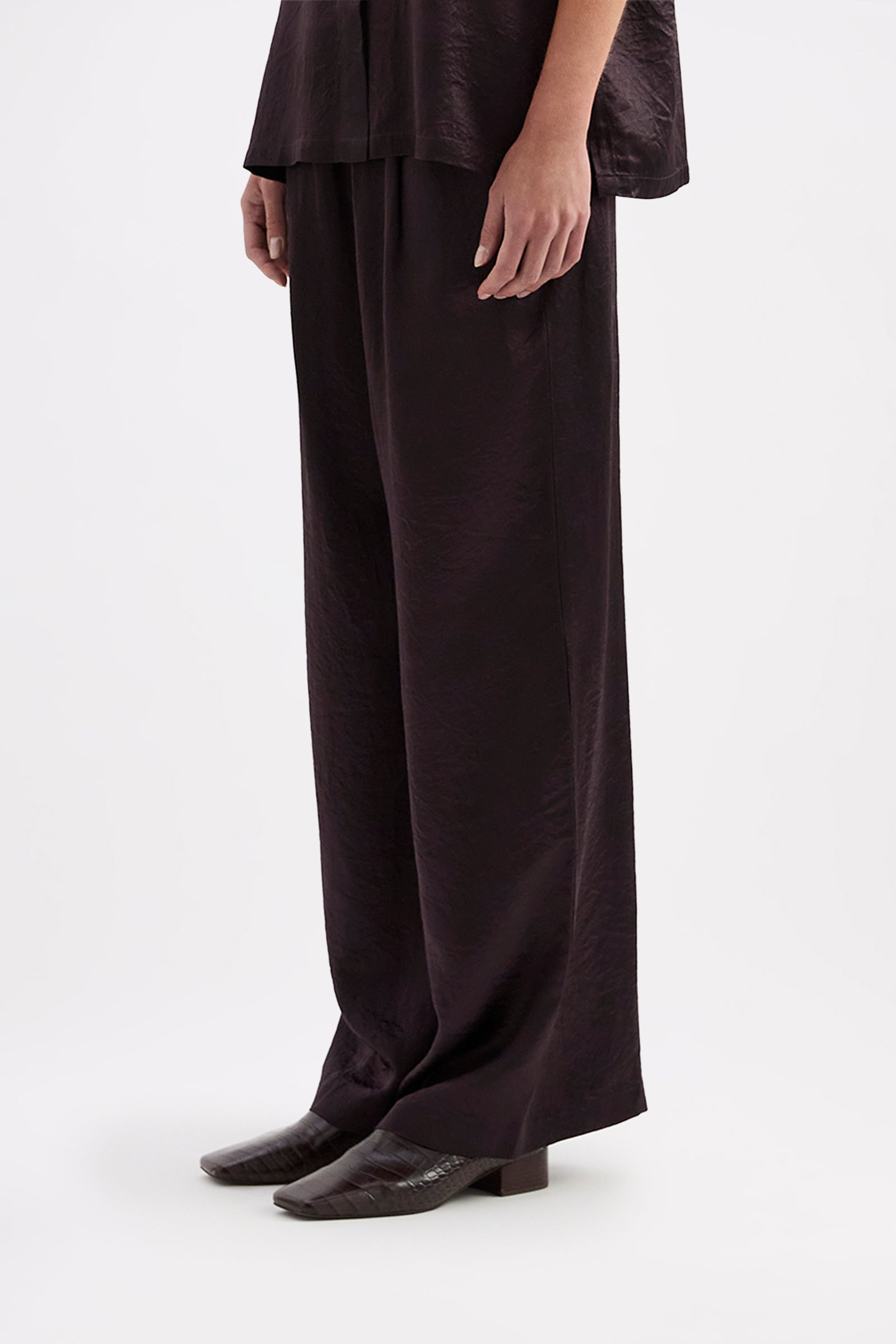 Allegra Satin Pant Sumac 