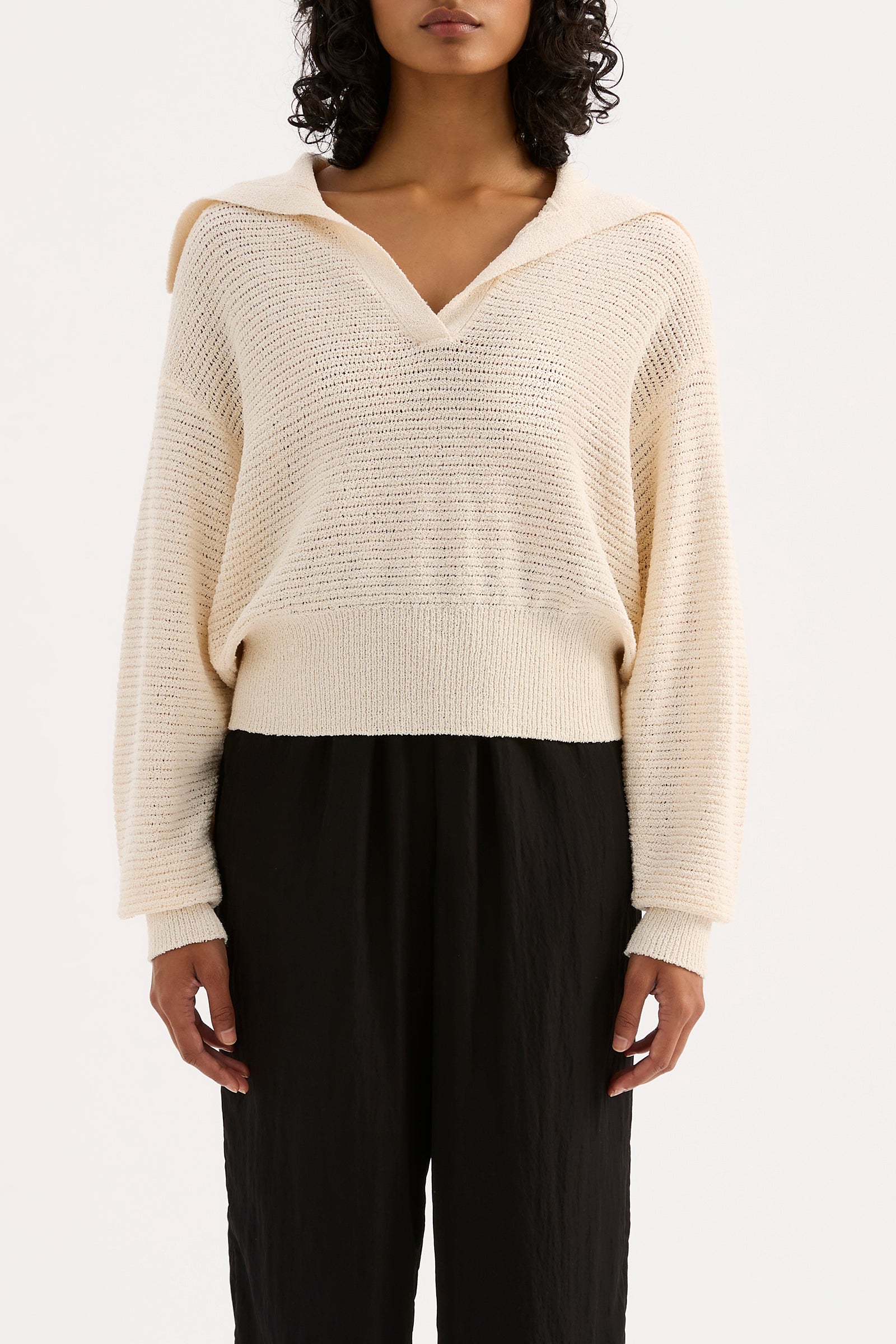 Thera Rugby Knit Cream 