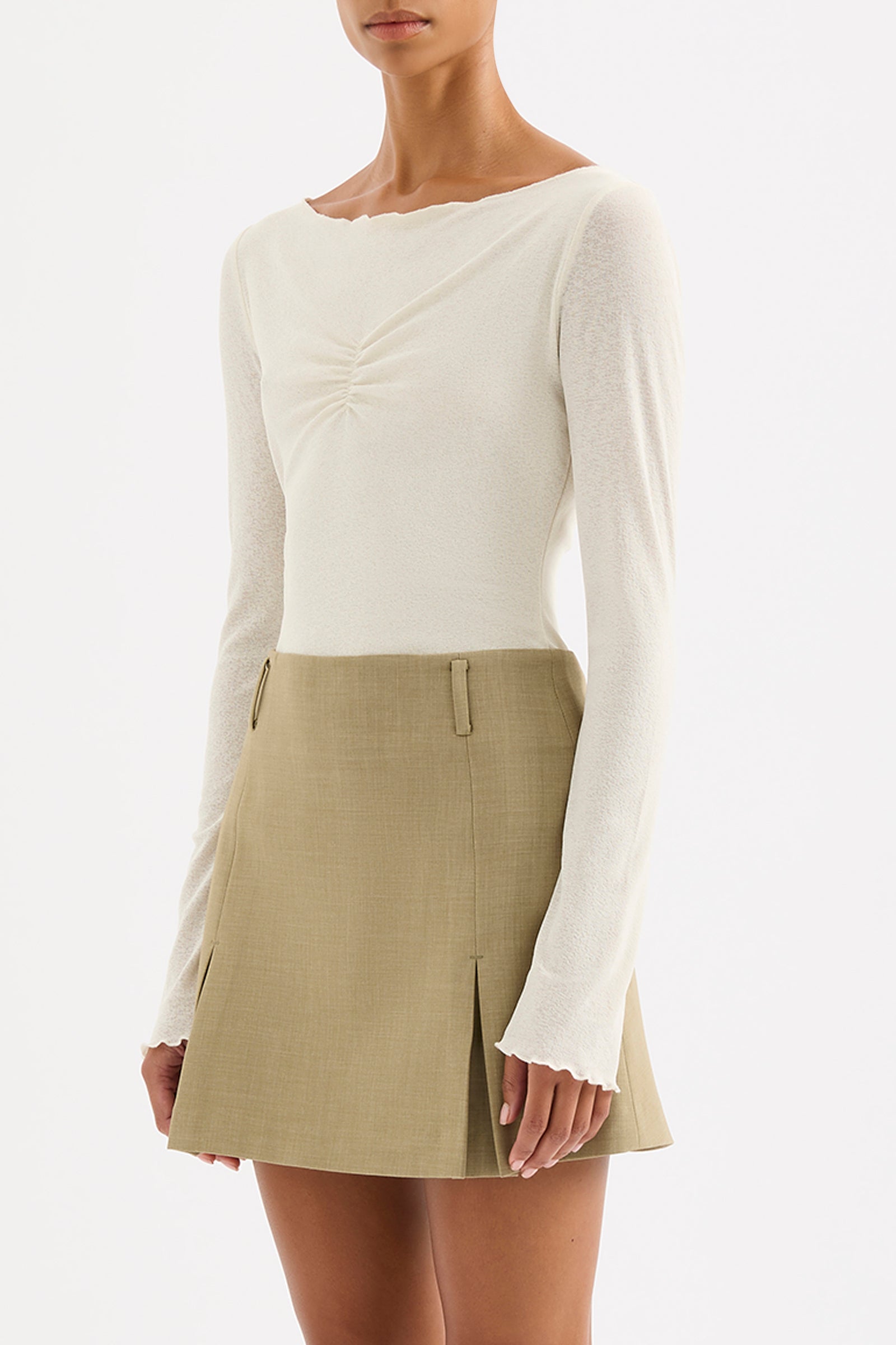 Clement Ls Top Ivory 
