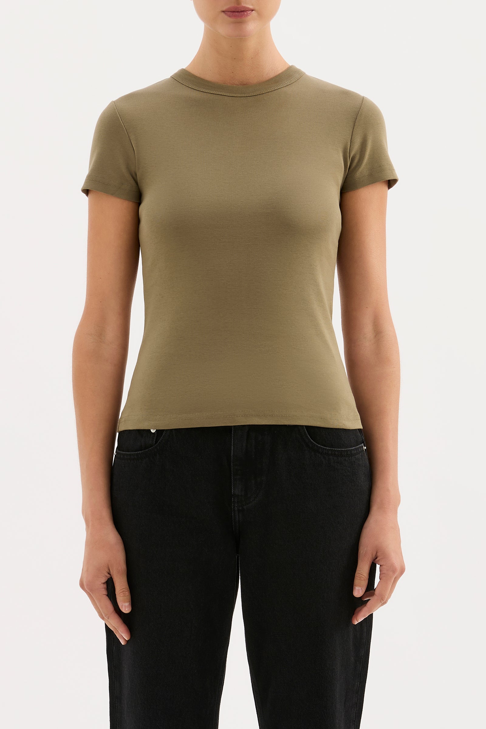 Organic Baby Tee Sage 