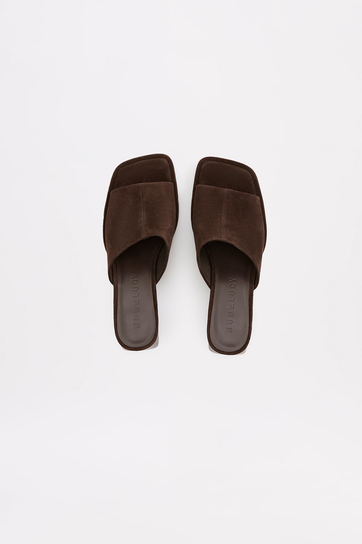 Aurelia Suede Mule Chocolate 