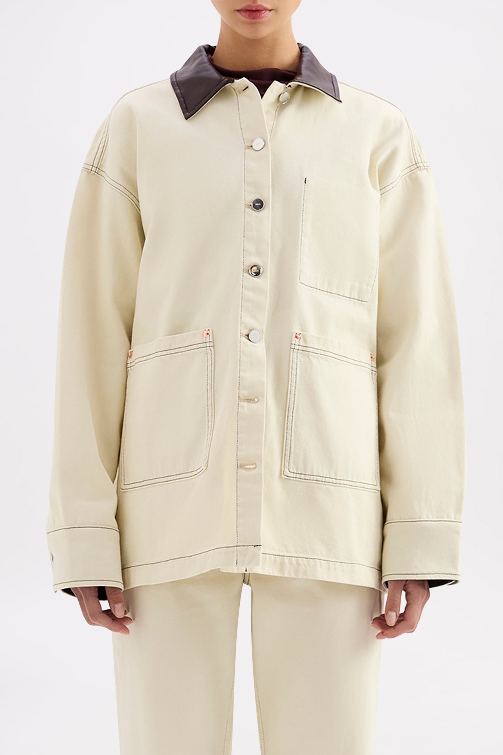 Lago Denim Jacket Champagne 