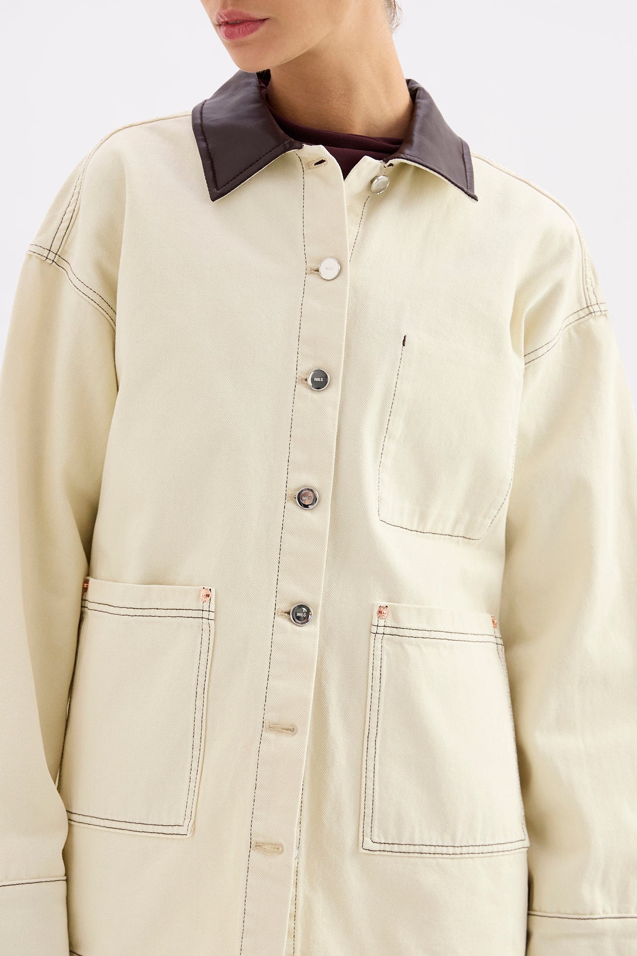 Lago Denim Jacket Champagne 