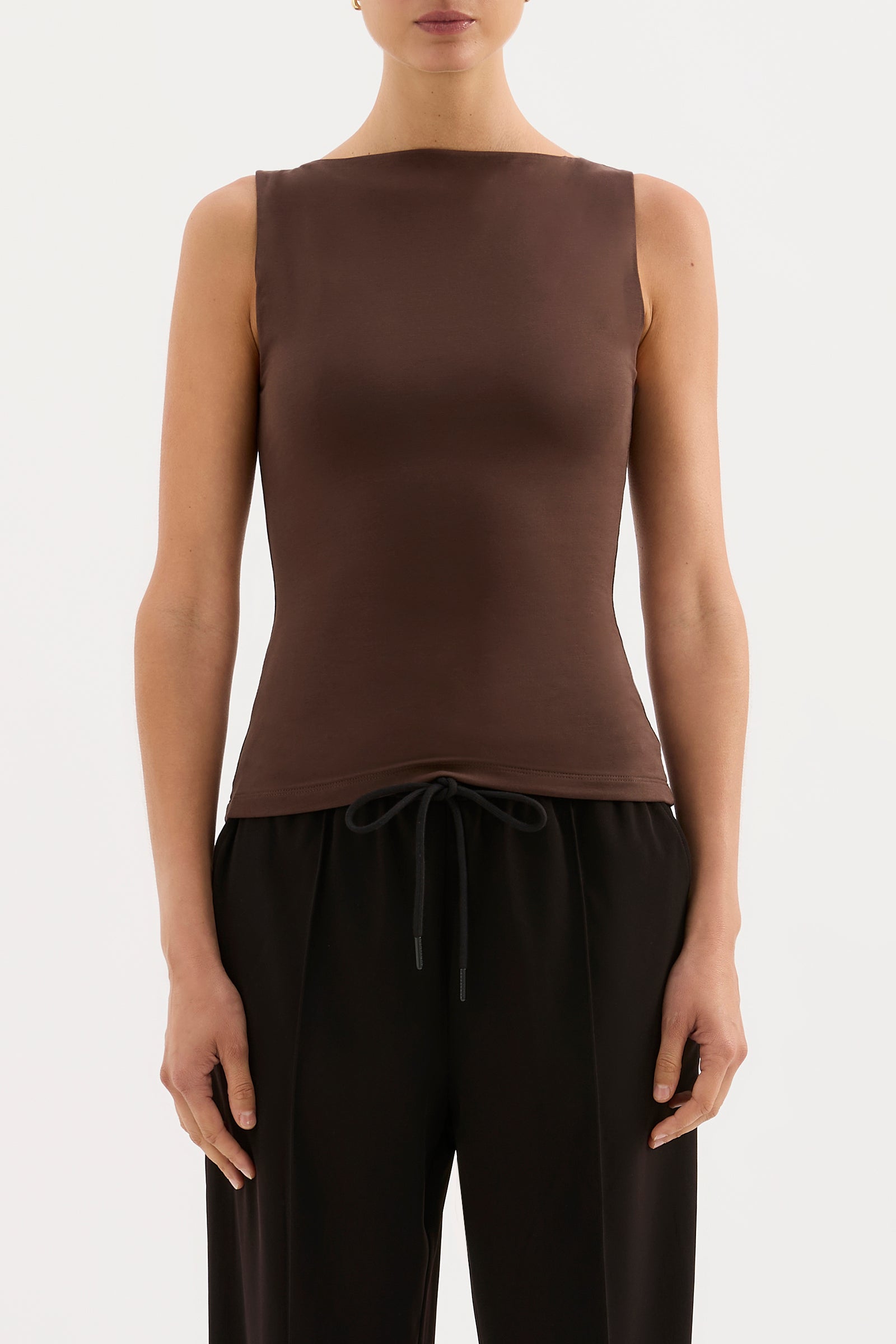 Lois Organic Tank Chocolate 