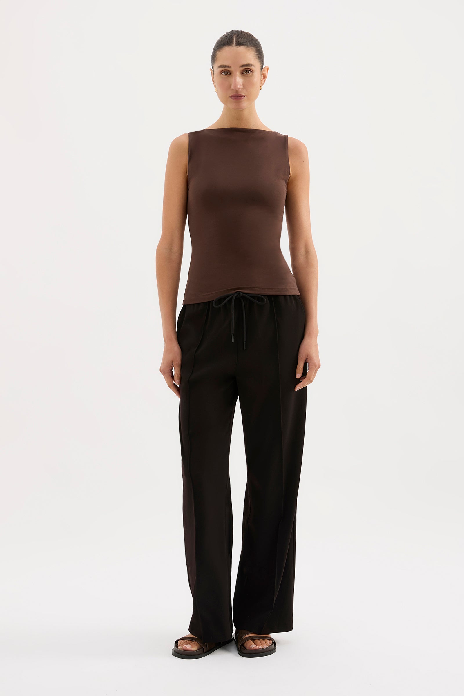 Lois Organic Tank Chocolate 