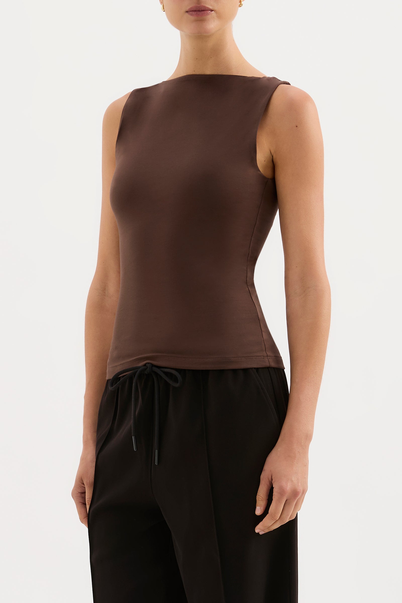 Lois Organic Tank Chocolate 