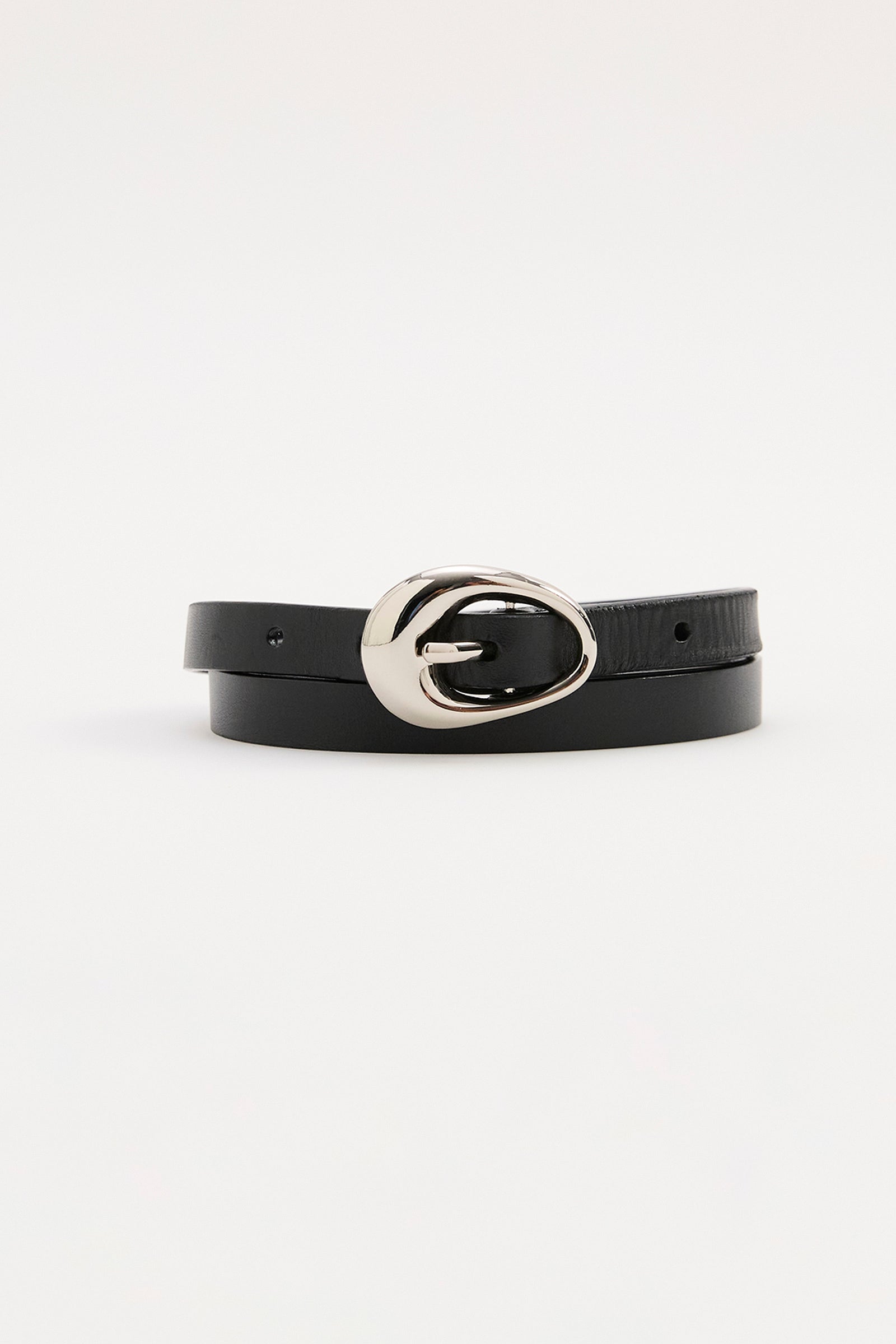 Tate Leather Belt Black 