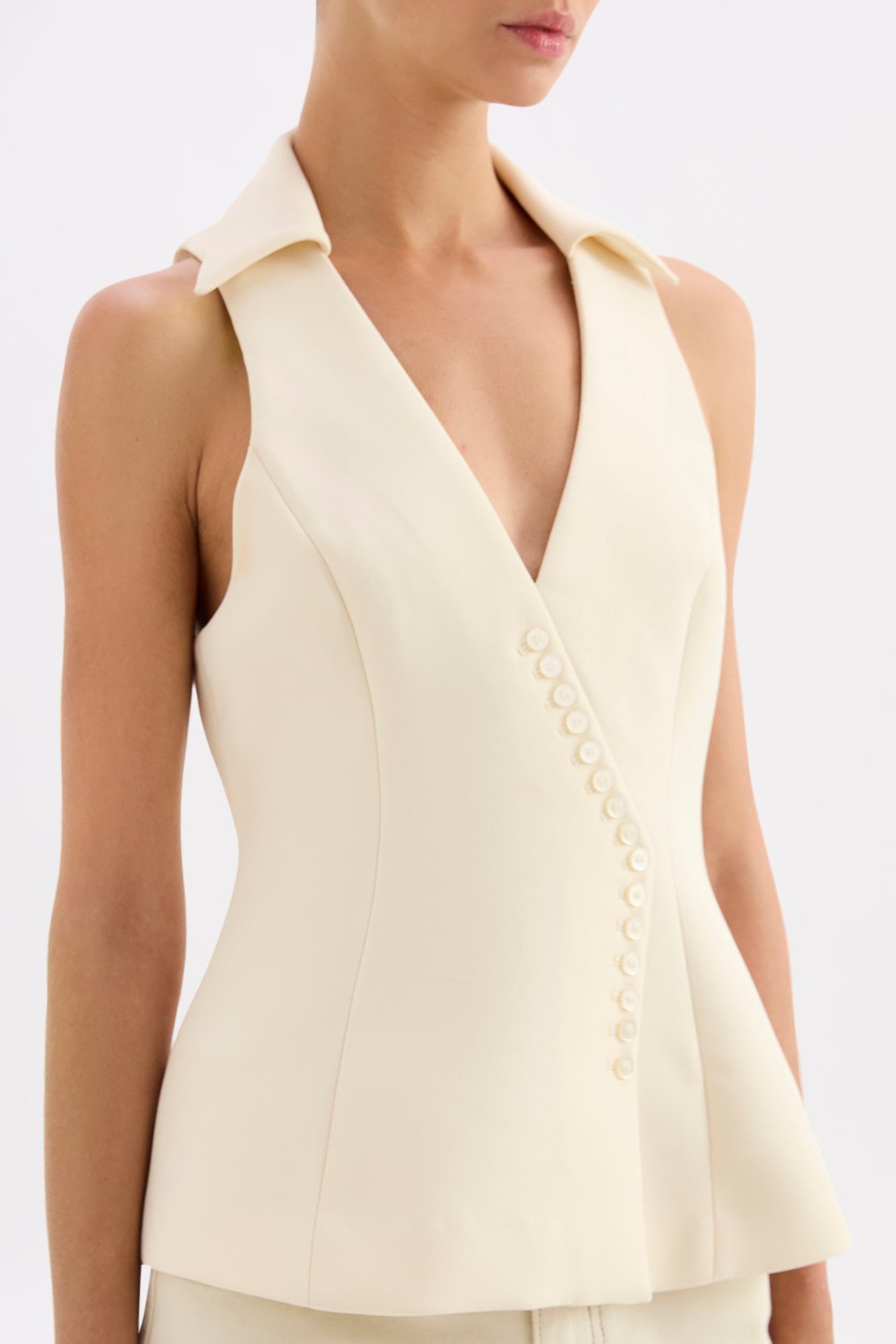 Ophelia Vest Champagne 