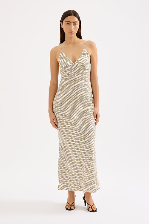 DELPHINE SLIP MAXI DRESS