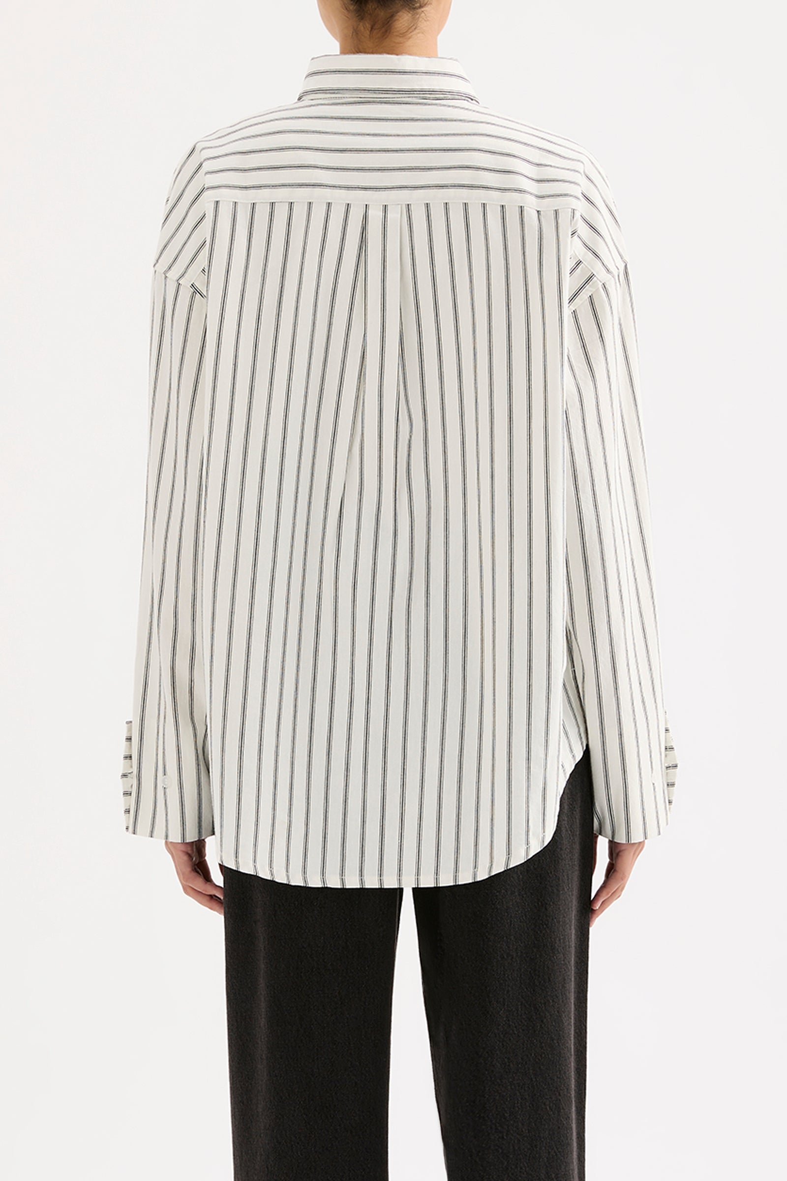 Emerson Shirt Salt Stripe 