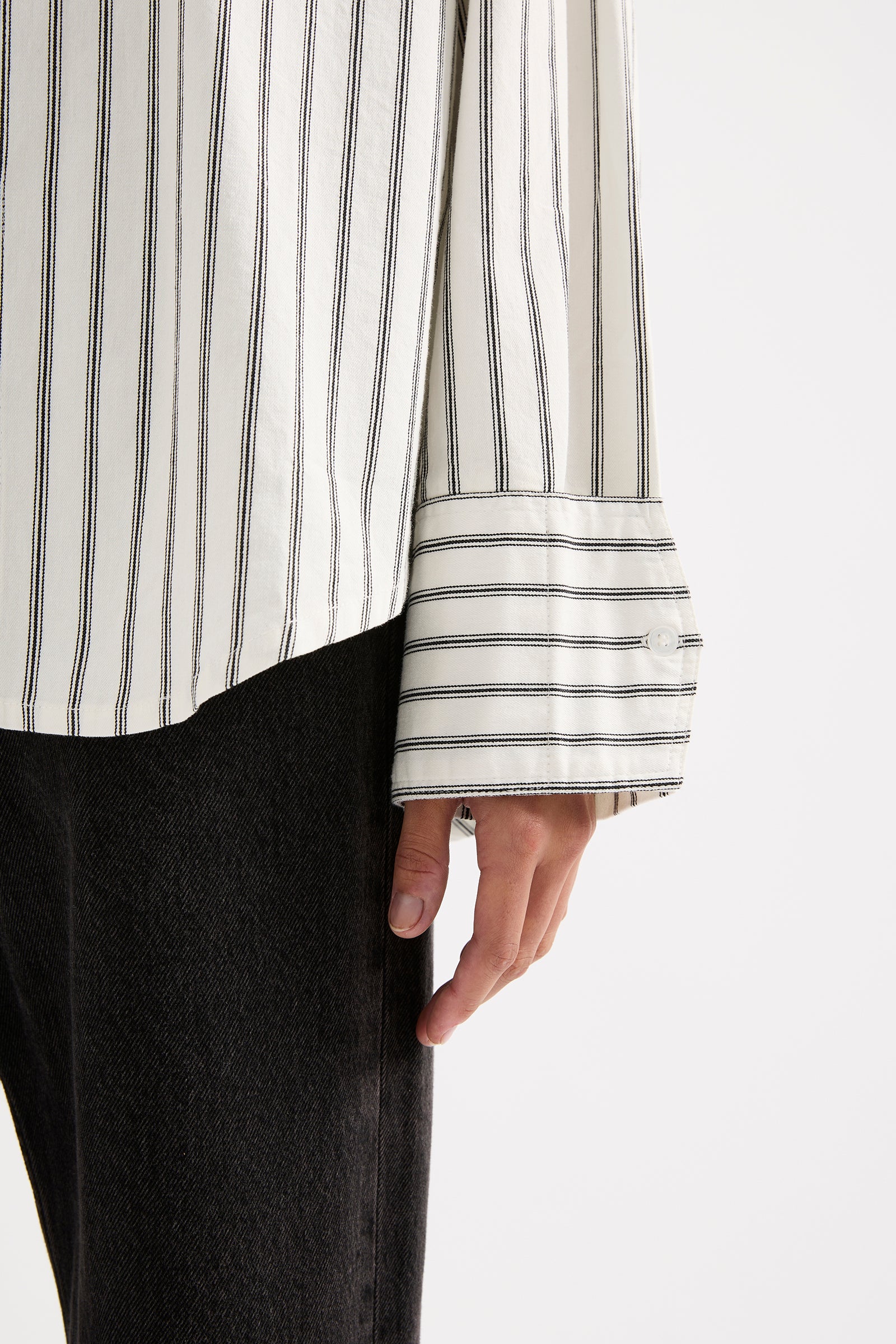 Emerson Shirt Salt Stripe 
