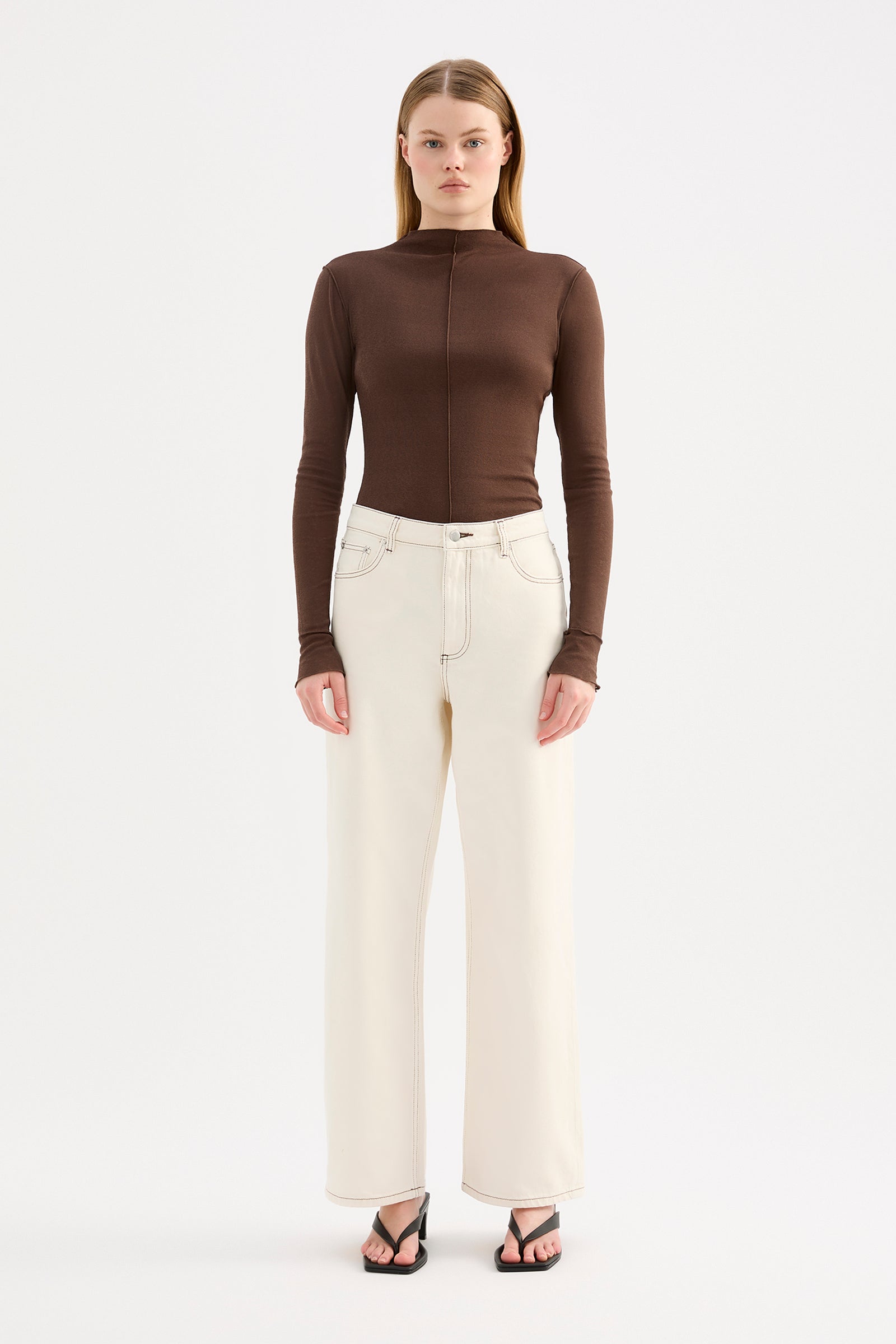 Organic Baggy Jean Natural 