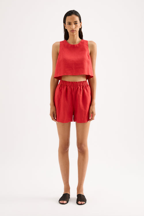 INGRID LINEN SHORT