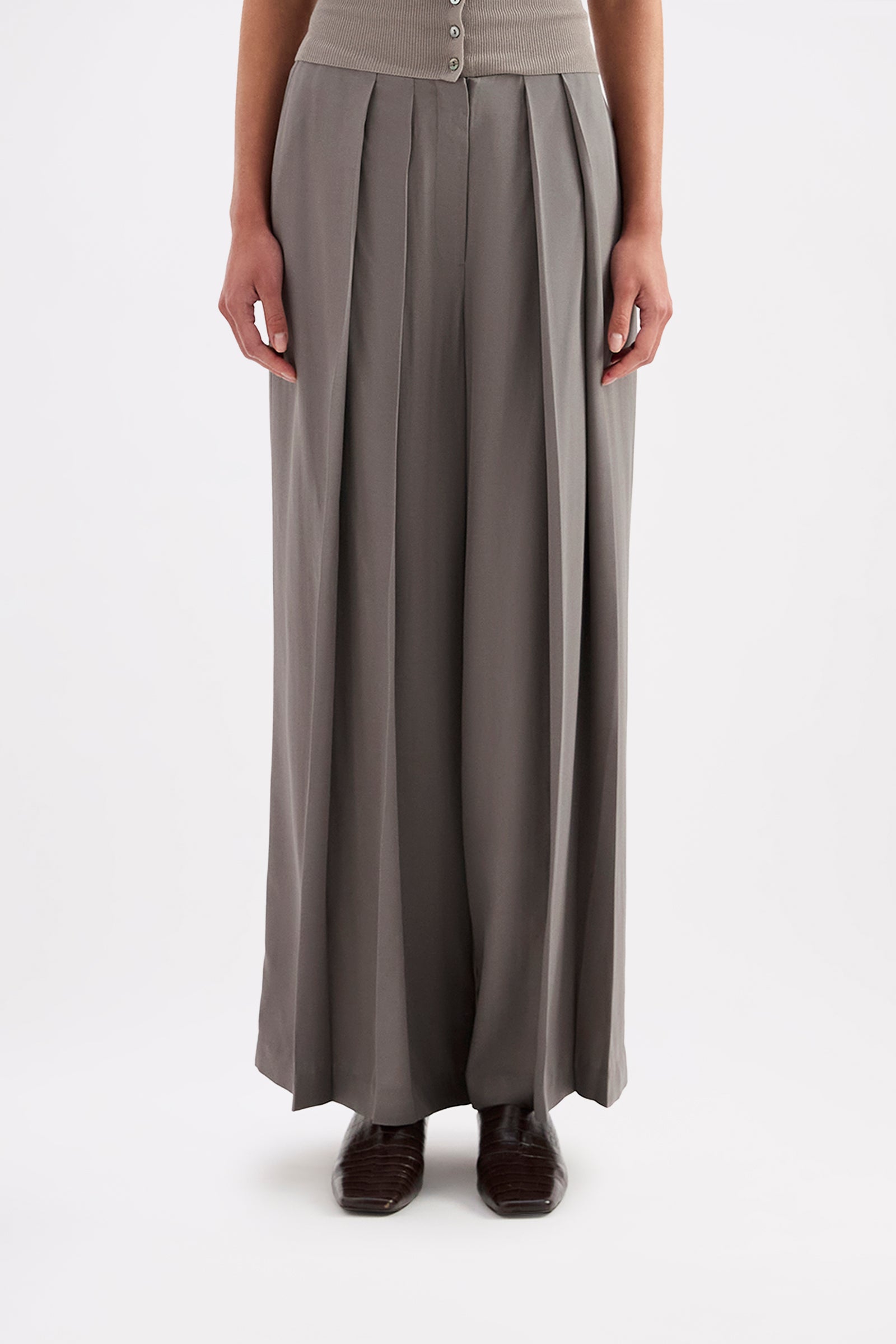 Saphira Wide Leg Pant Comet 