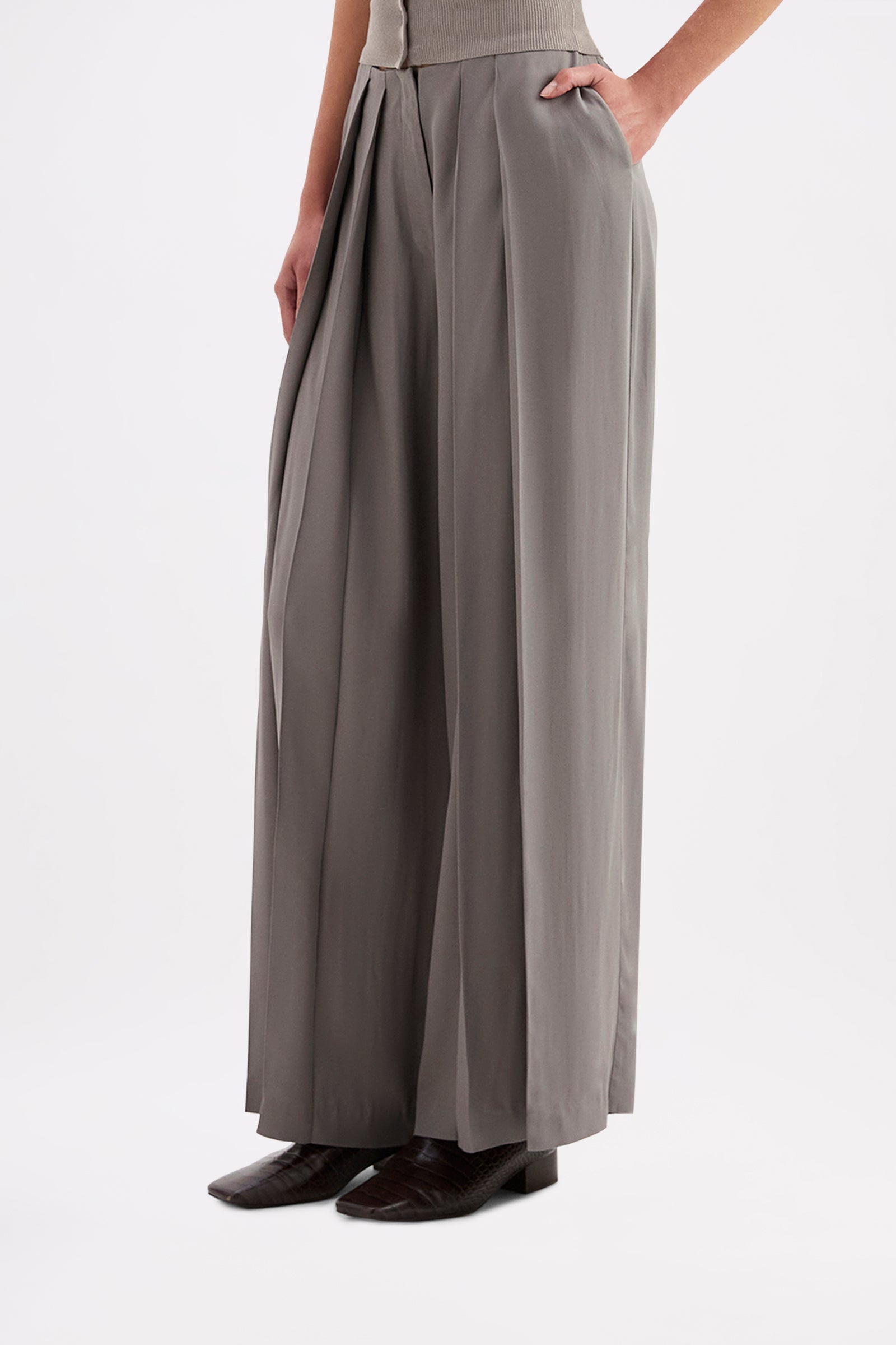 Saphira Wide Leg Pant Comet 