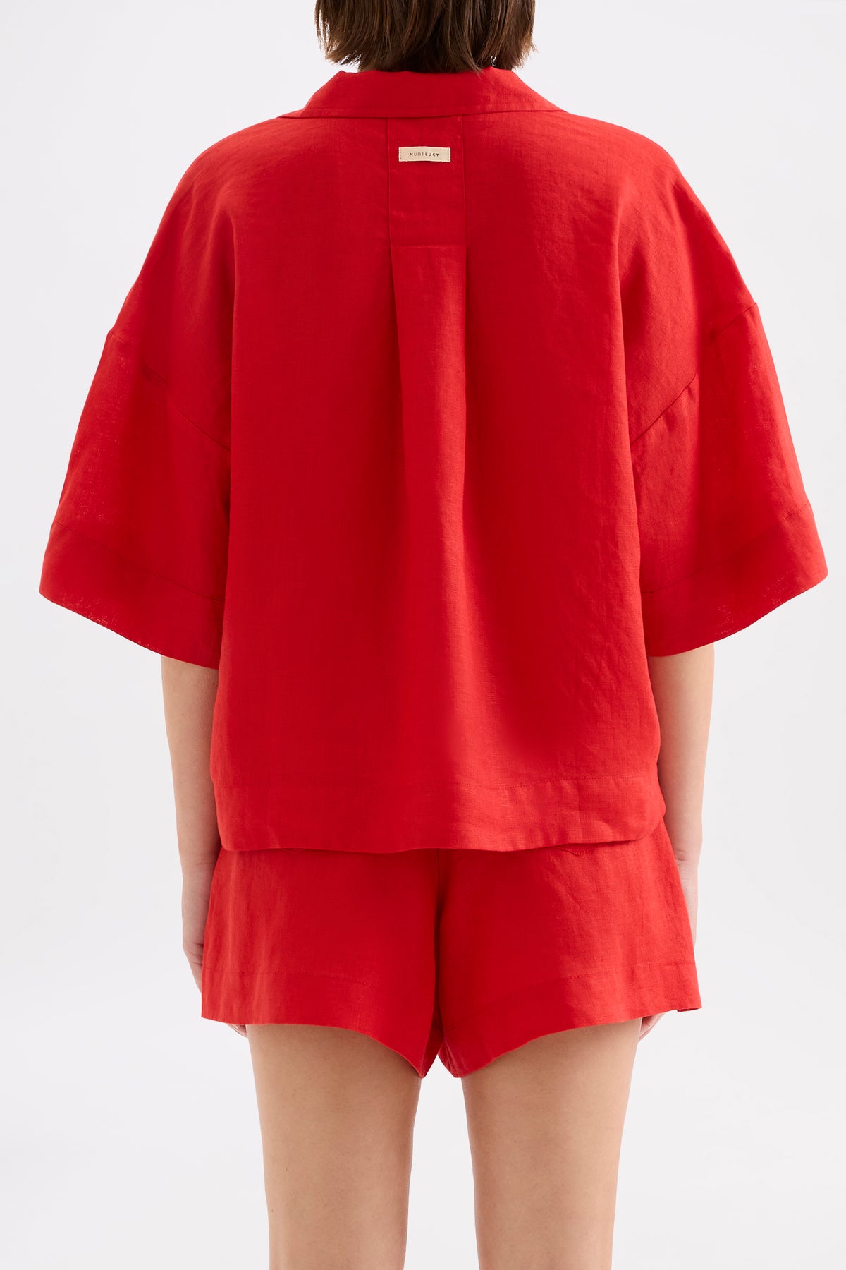 Lounge Linen Shirt Poppy 