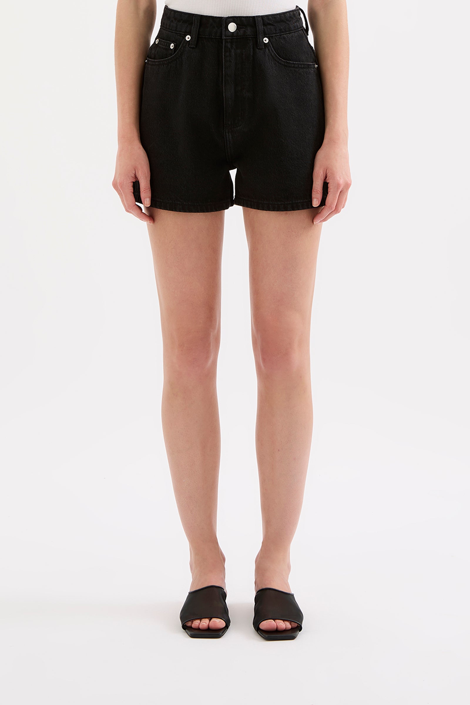 Organic Mom Short Vintage Black 