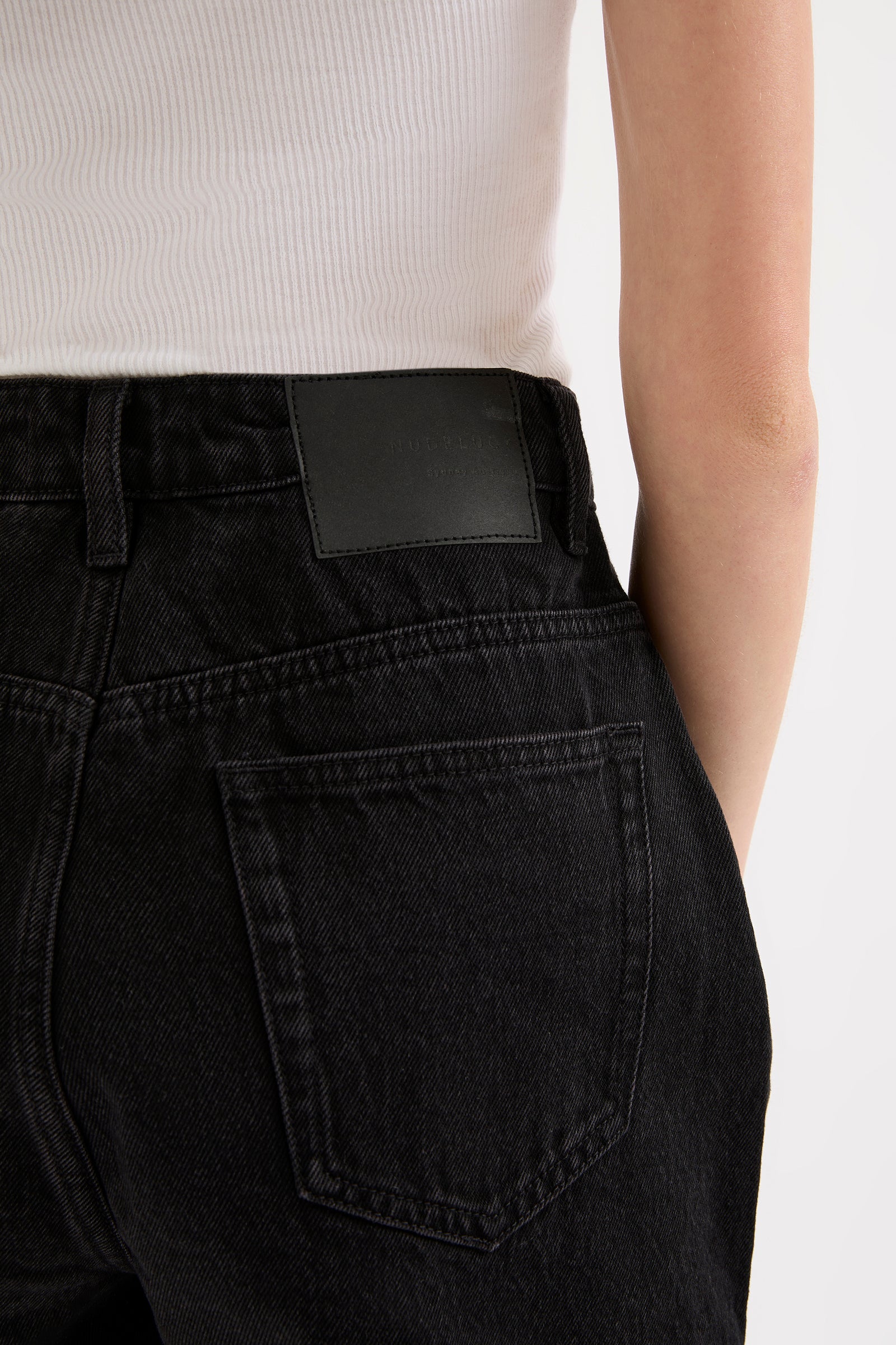 Organic Mom Short Vintage Black 