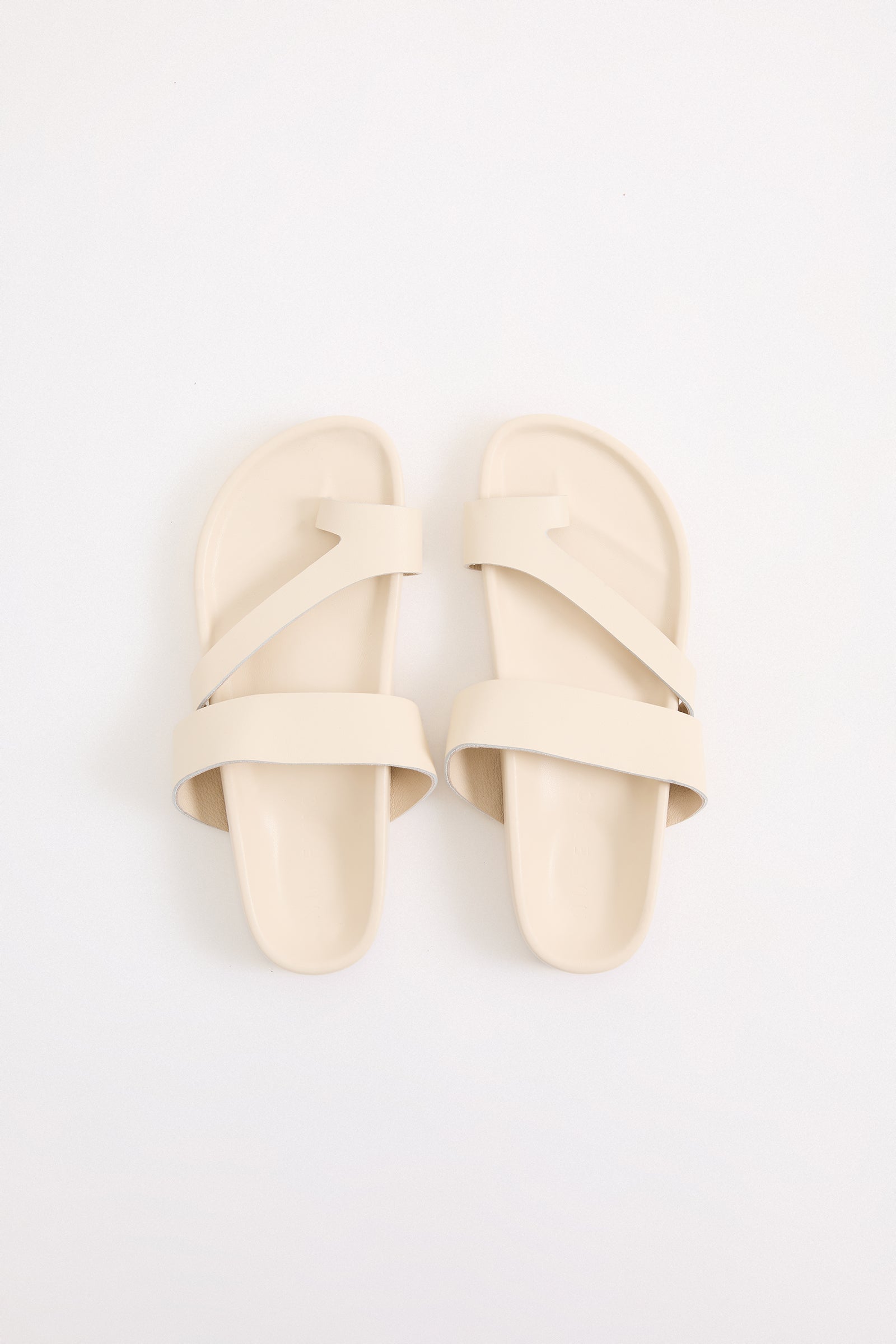 Marnee Leather Sandal Ivory 