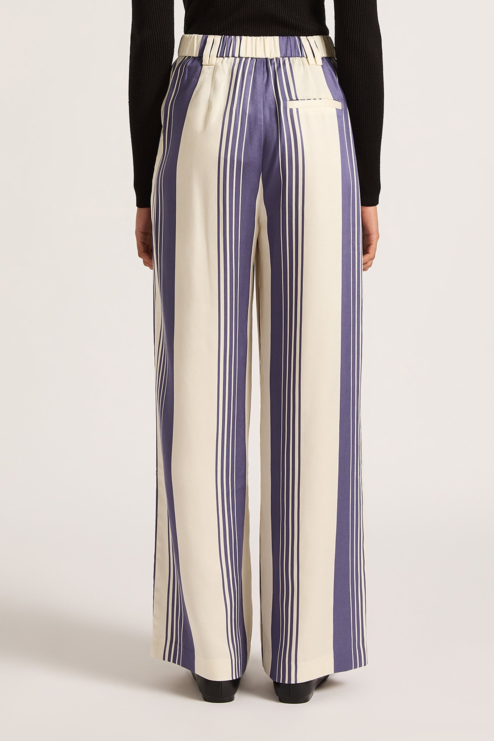 Albion Tencel Pant Storm Stripe 
