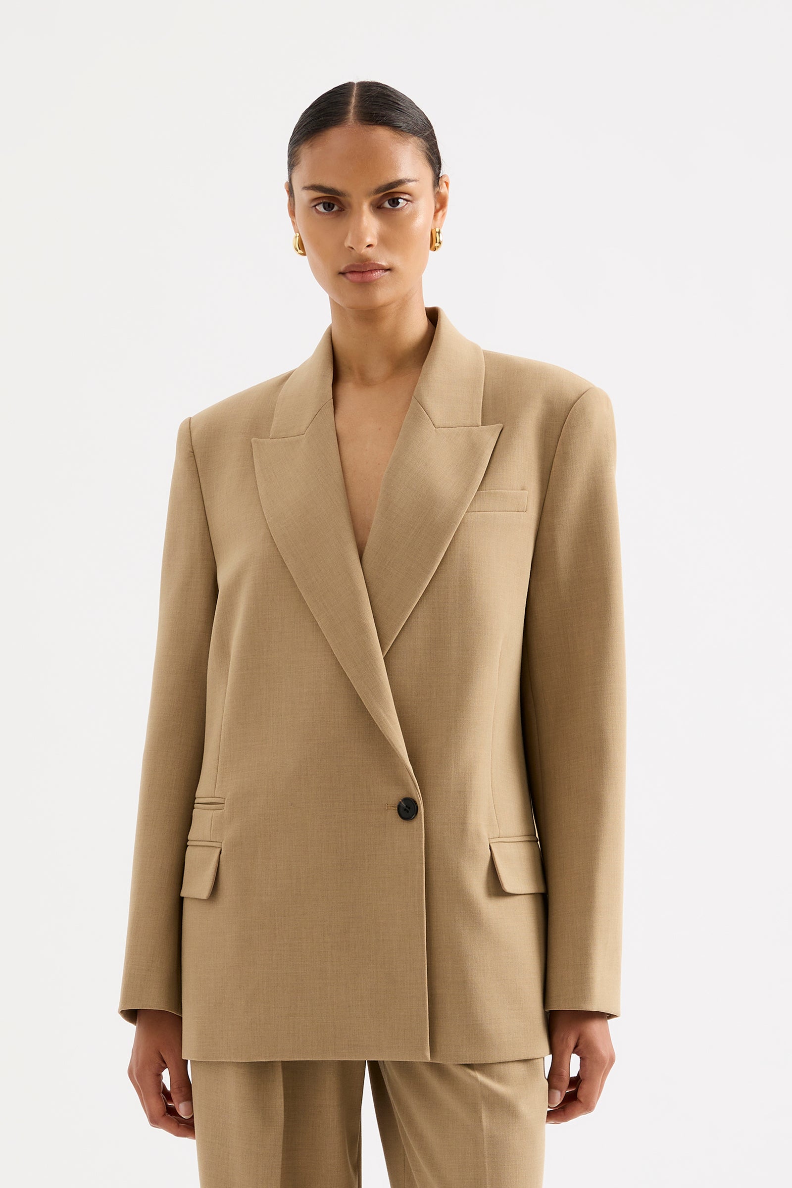Mercer Blazer Caramel 