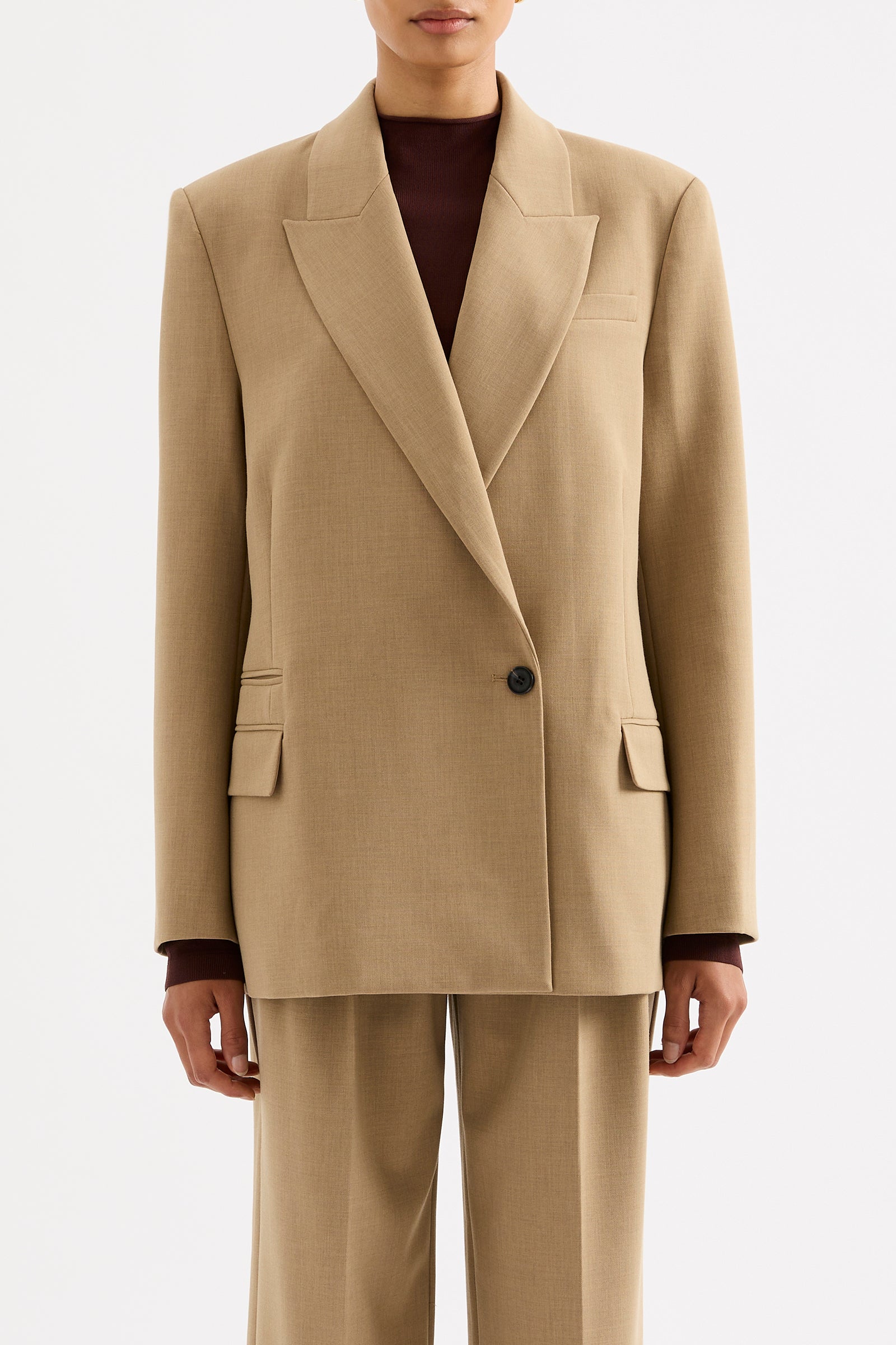Mercer Blazer Caramel 