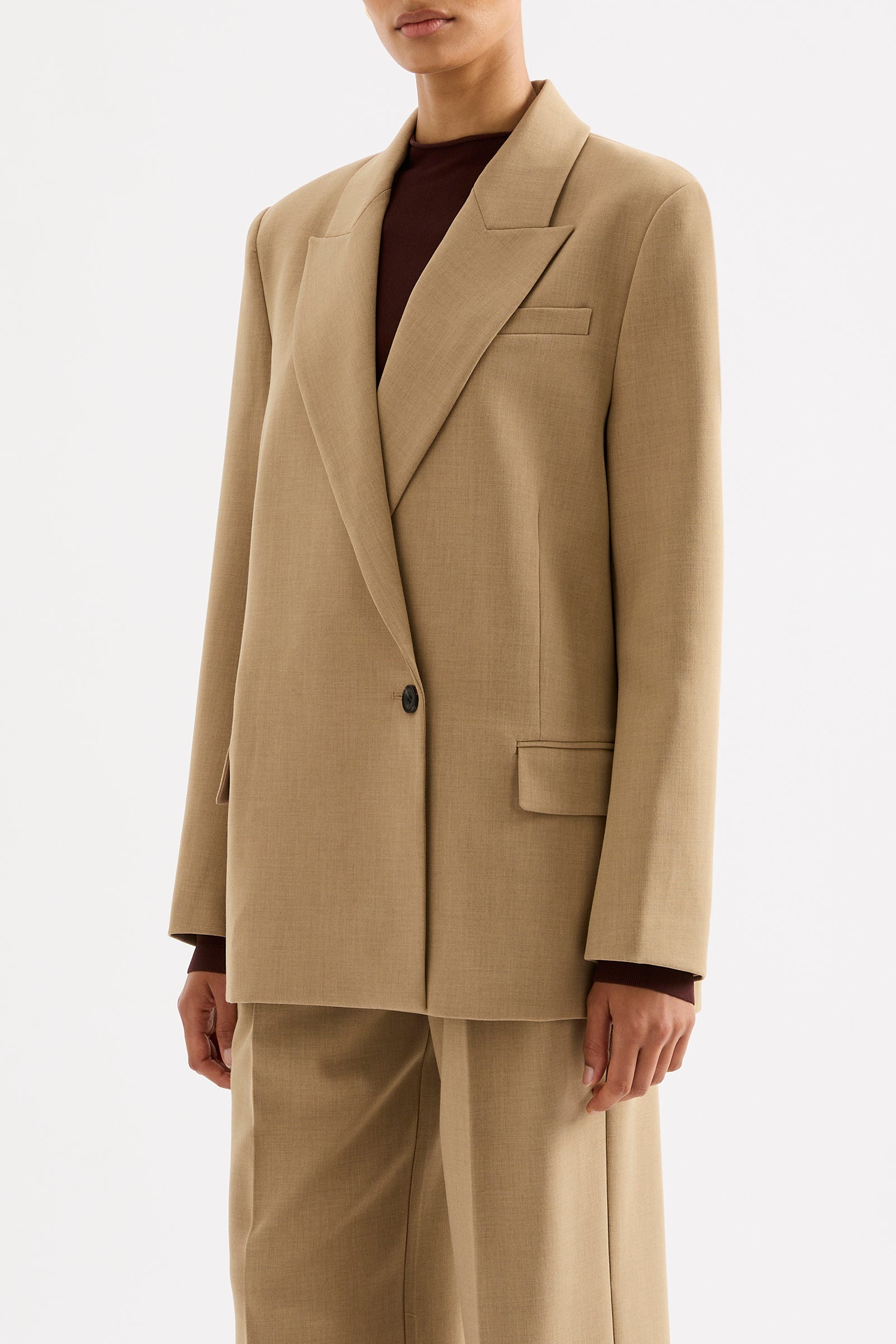 Mercer Blazer Caramel 