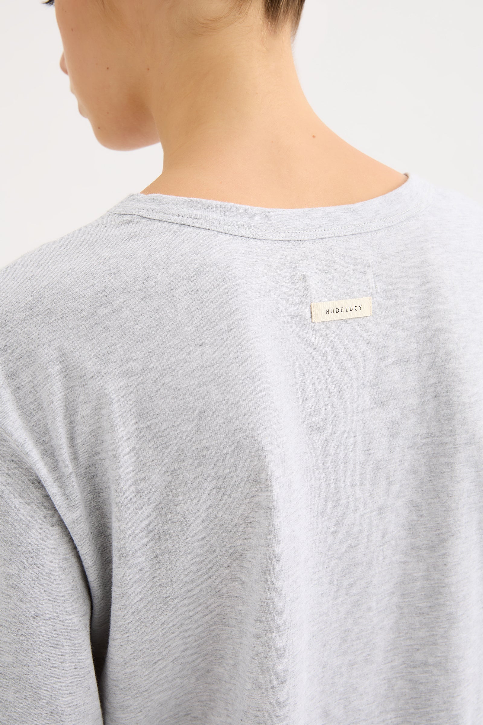 Lounge Jersey Tee Grey Marle 