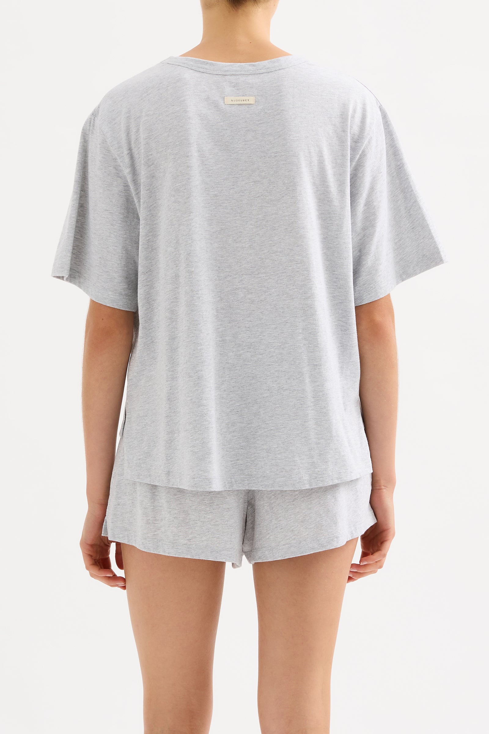 Lounge Jersey Tee Grey Marle 