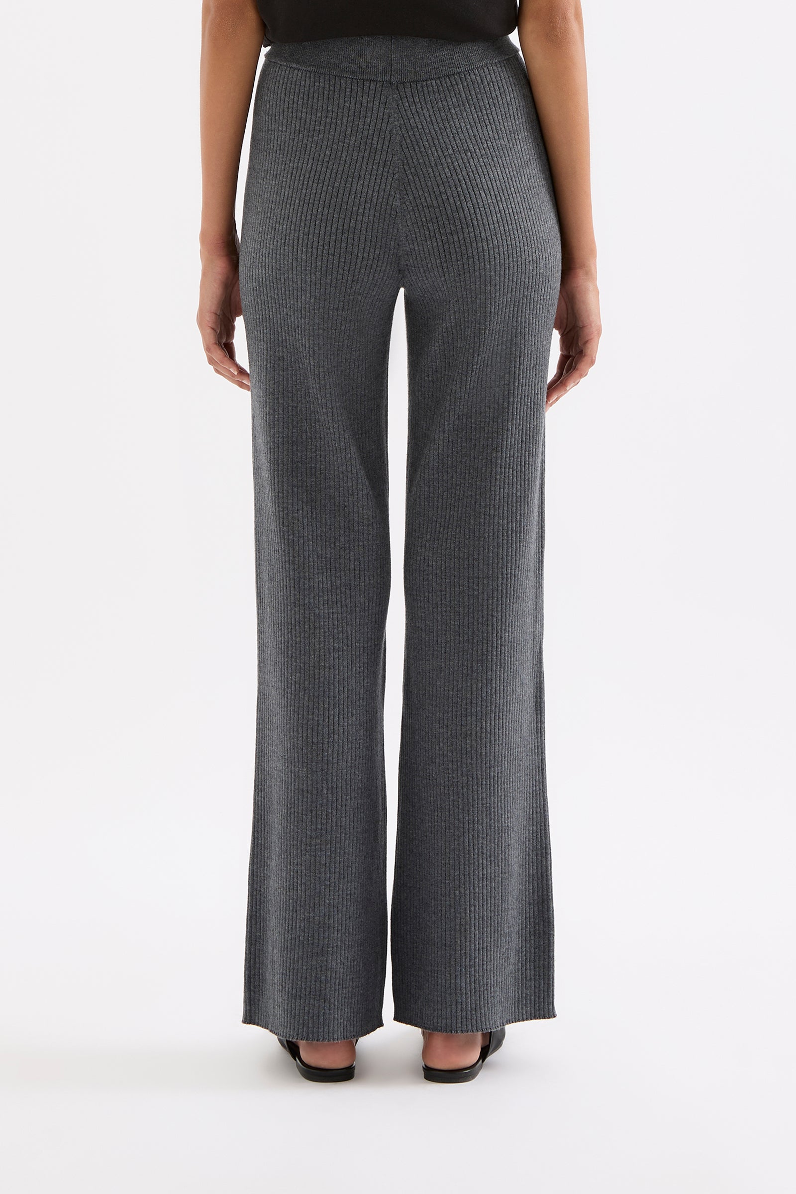 Malo Knit Pant Charcoal 