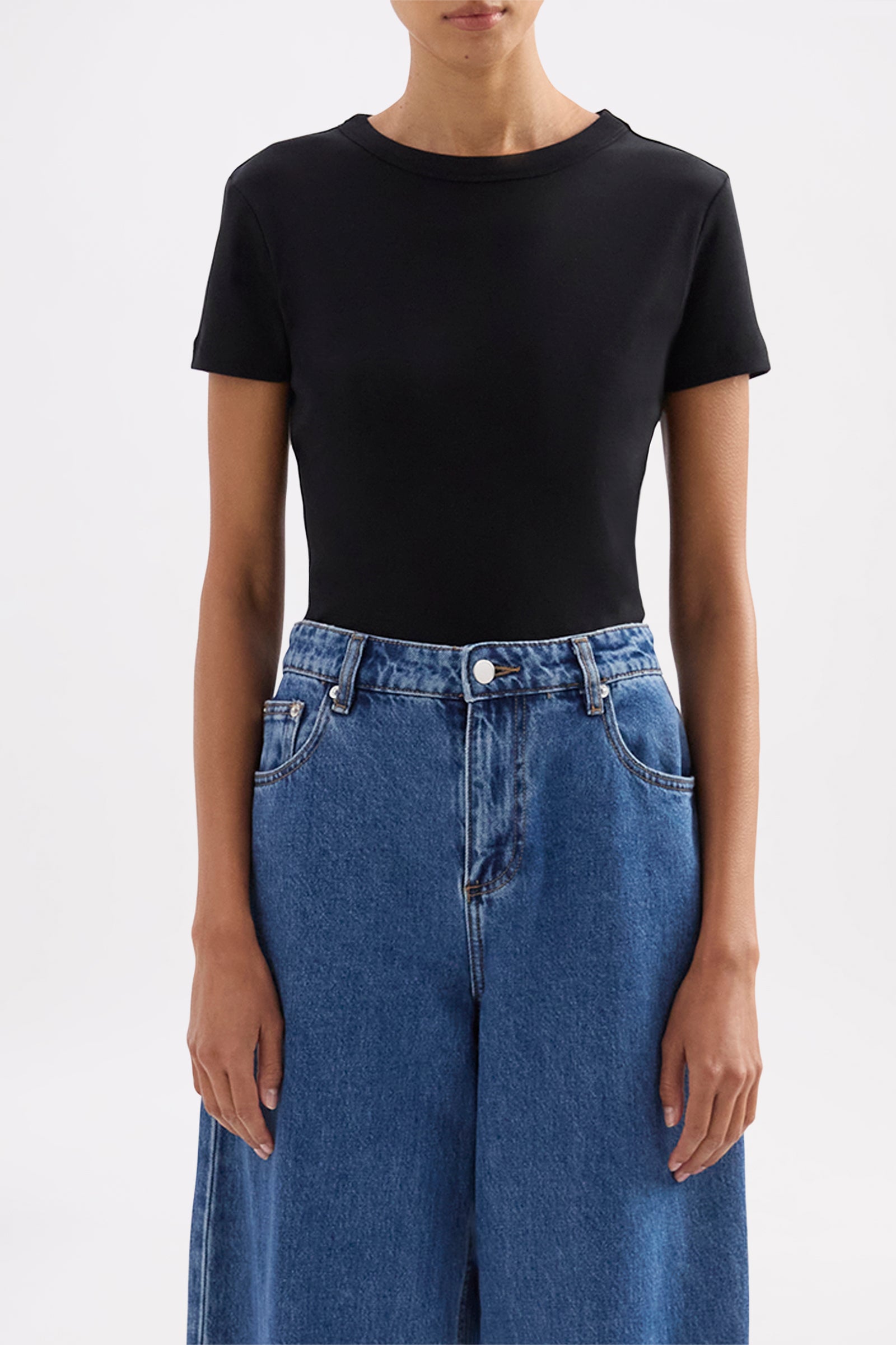 Organic Baby Tee Black 