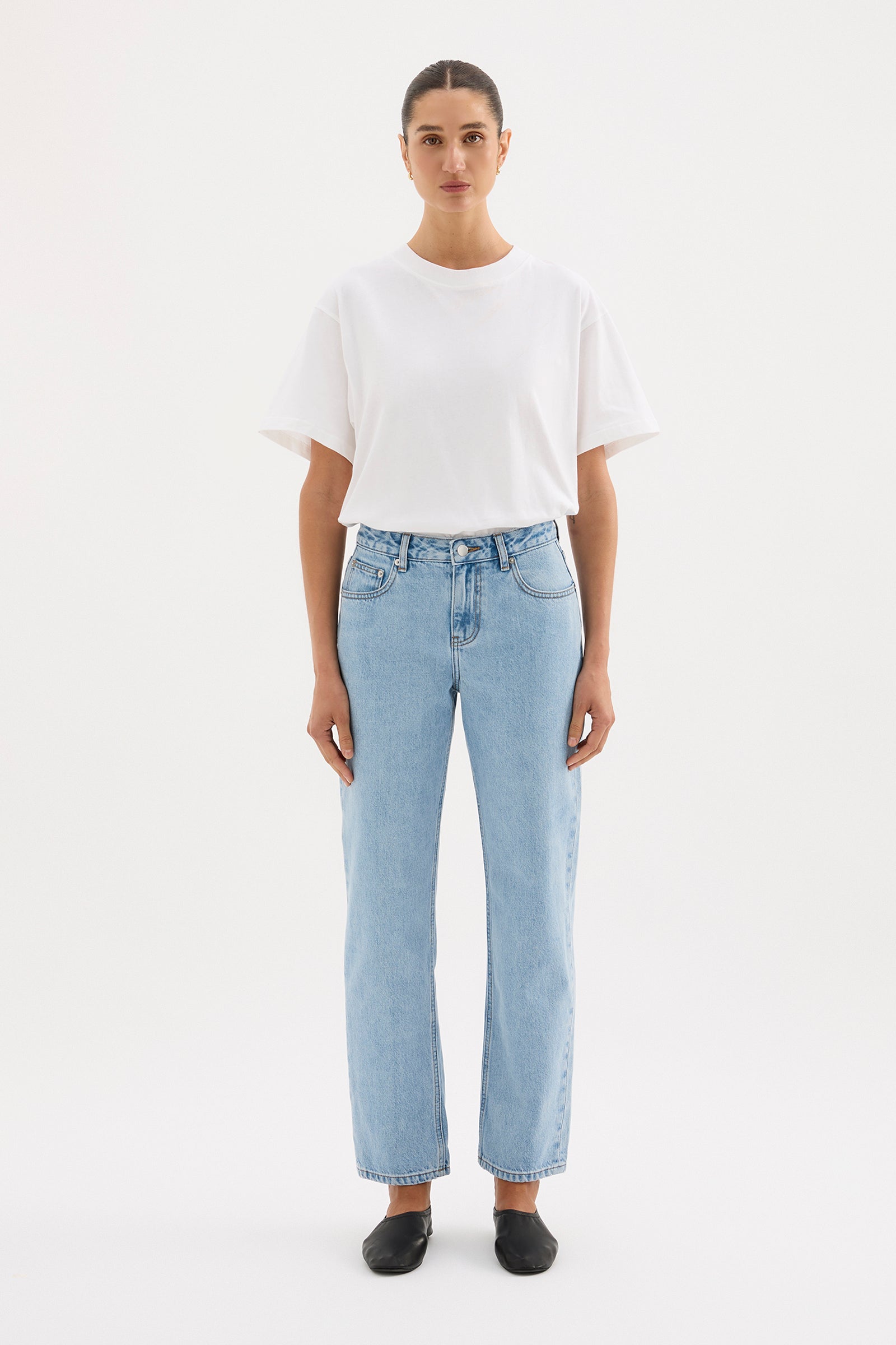 Organic Boyfriend Tee White 