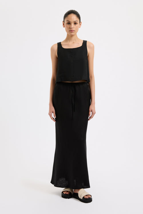 AMANI LINEN SKIRT