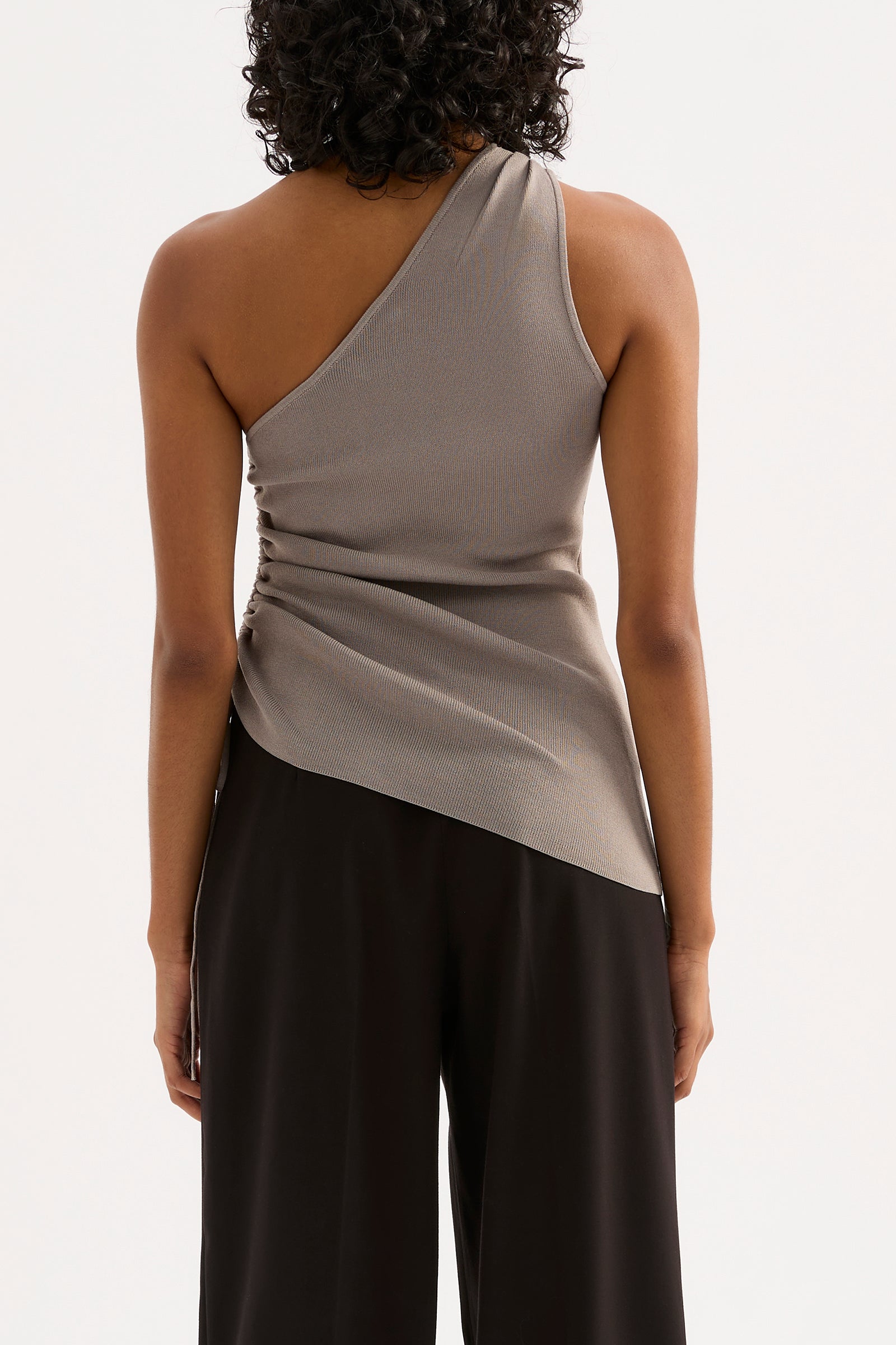 Yumi Knit Top Pewter 