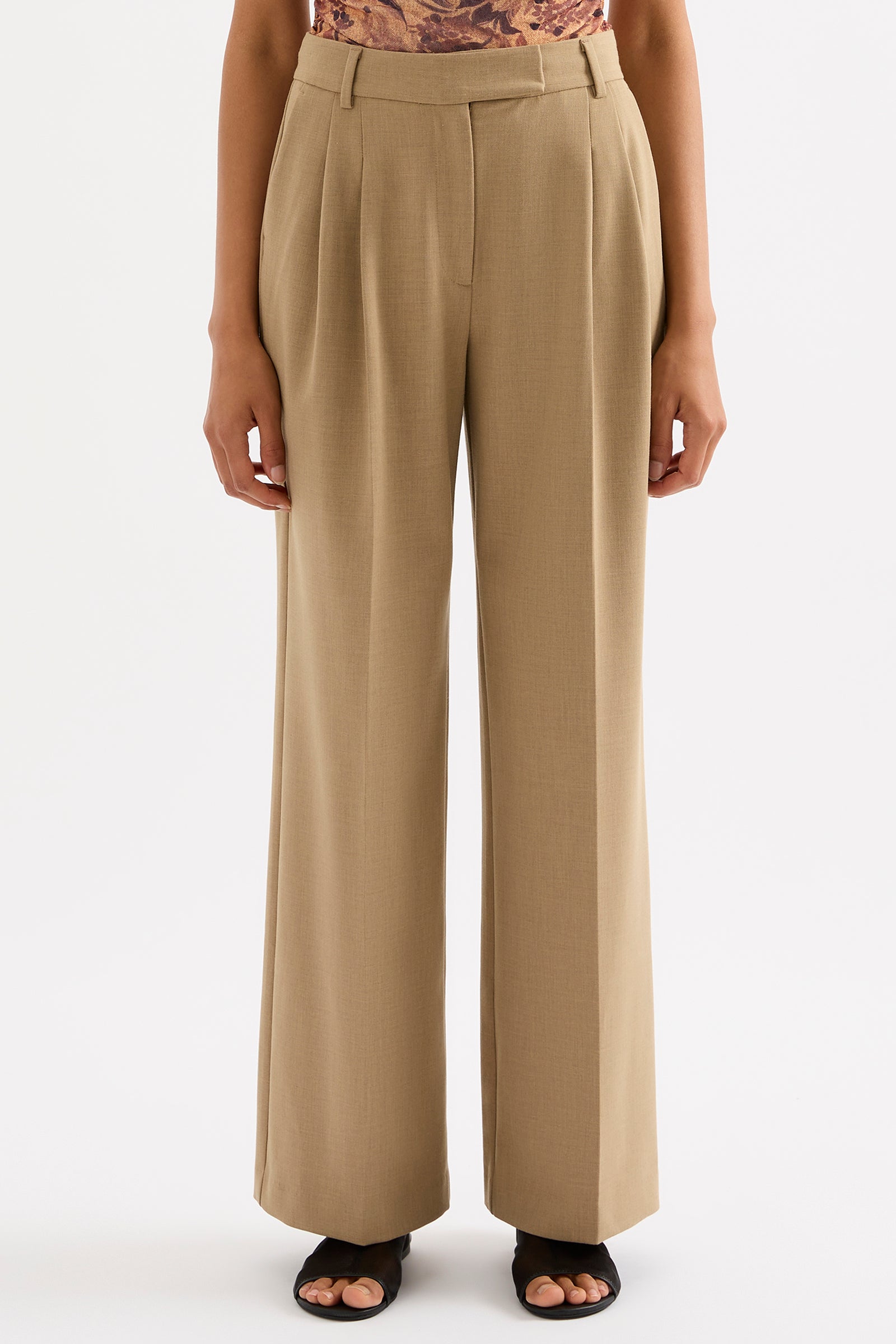 Mercer Tailored Pant Caramel 