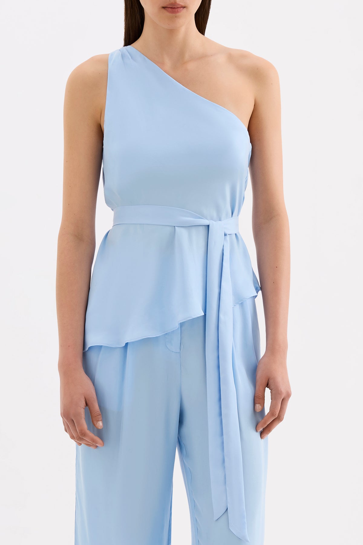 Amaya Cupro Tie Top Bermuda 