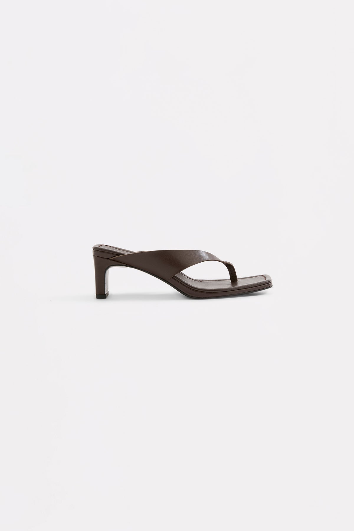Norreta Leather Heel Chocolate 