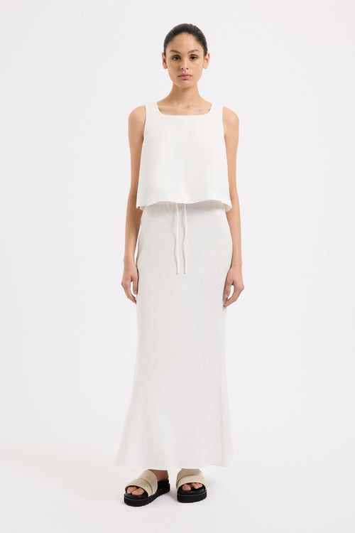 AMANI LINEN SKIRT