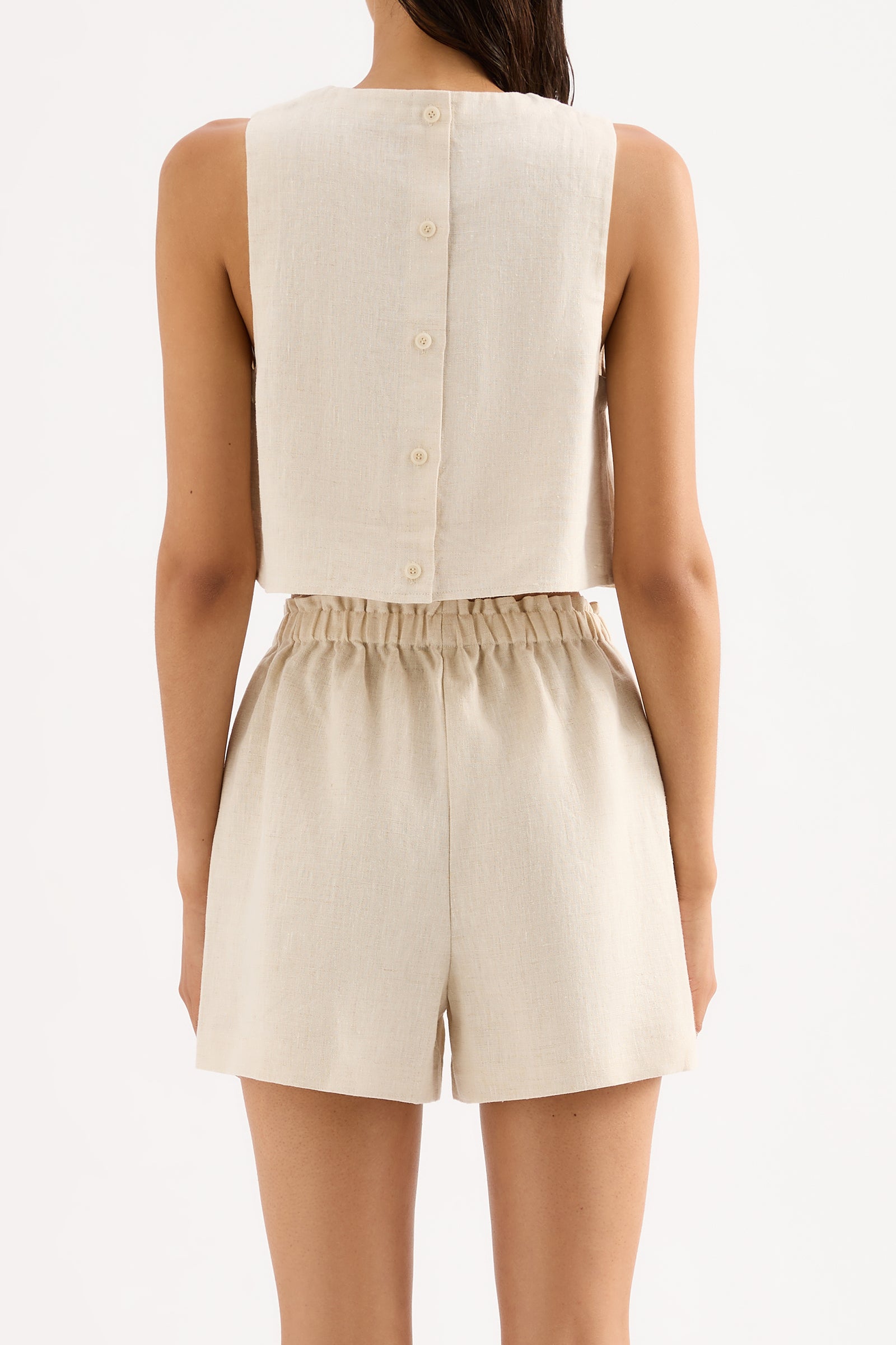 Ingrid Linen Top Natural 