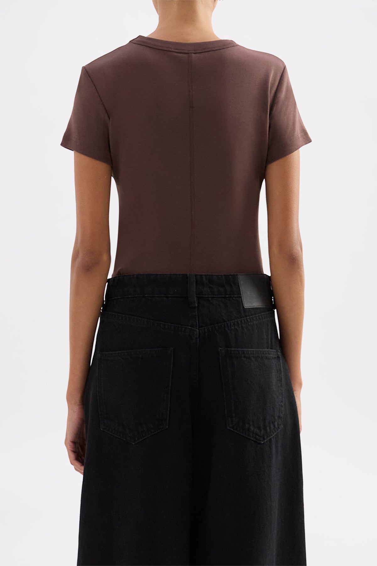 Organic Baby Tee Chocolate 