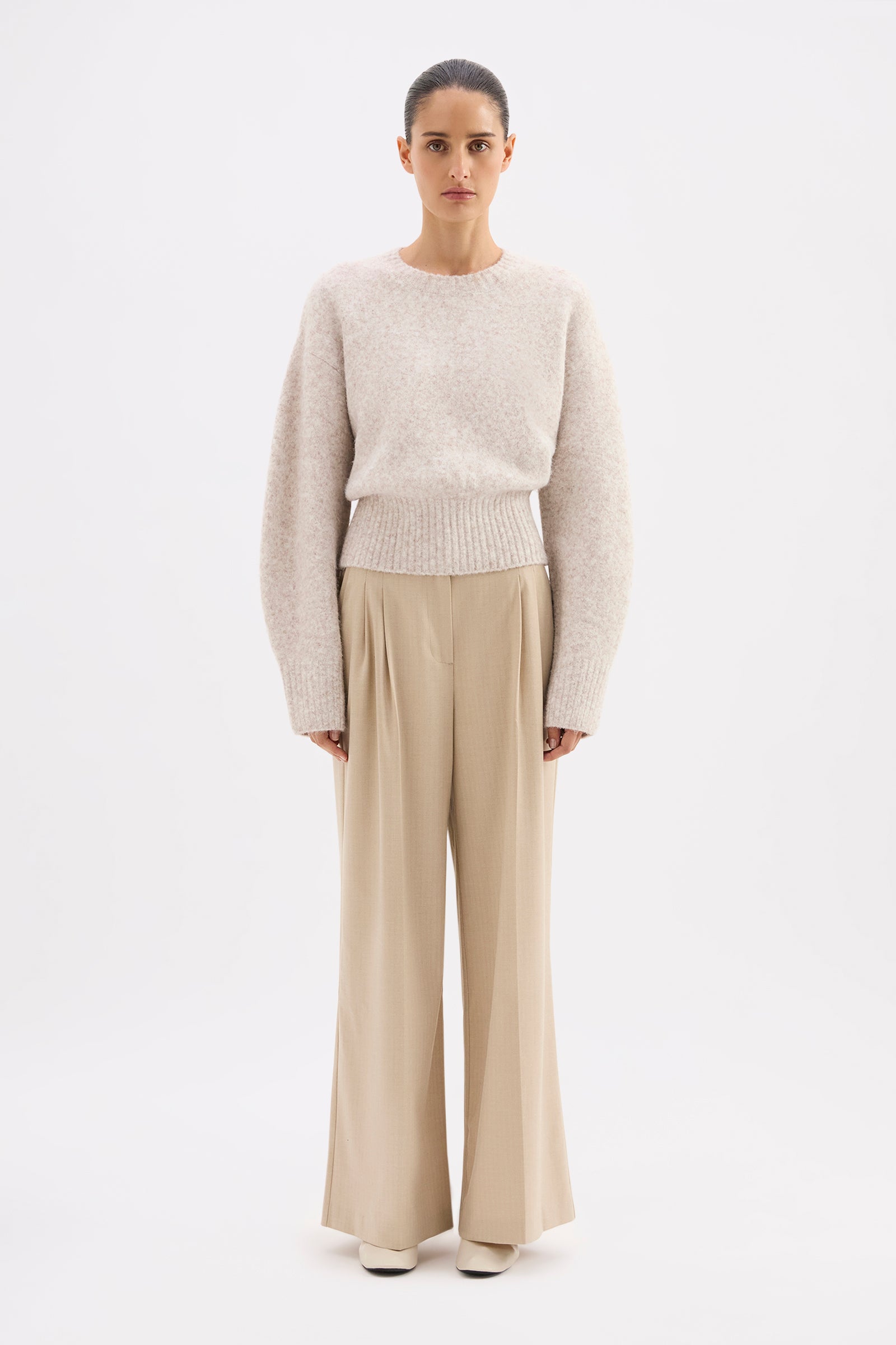Elsie Knit Cinder Marle 