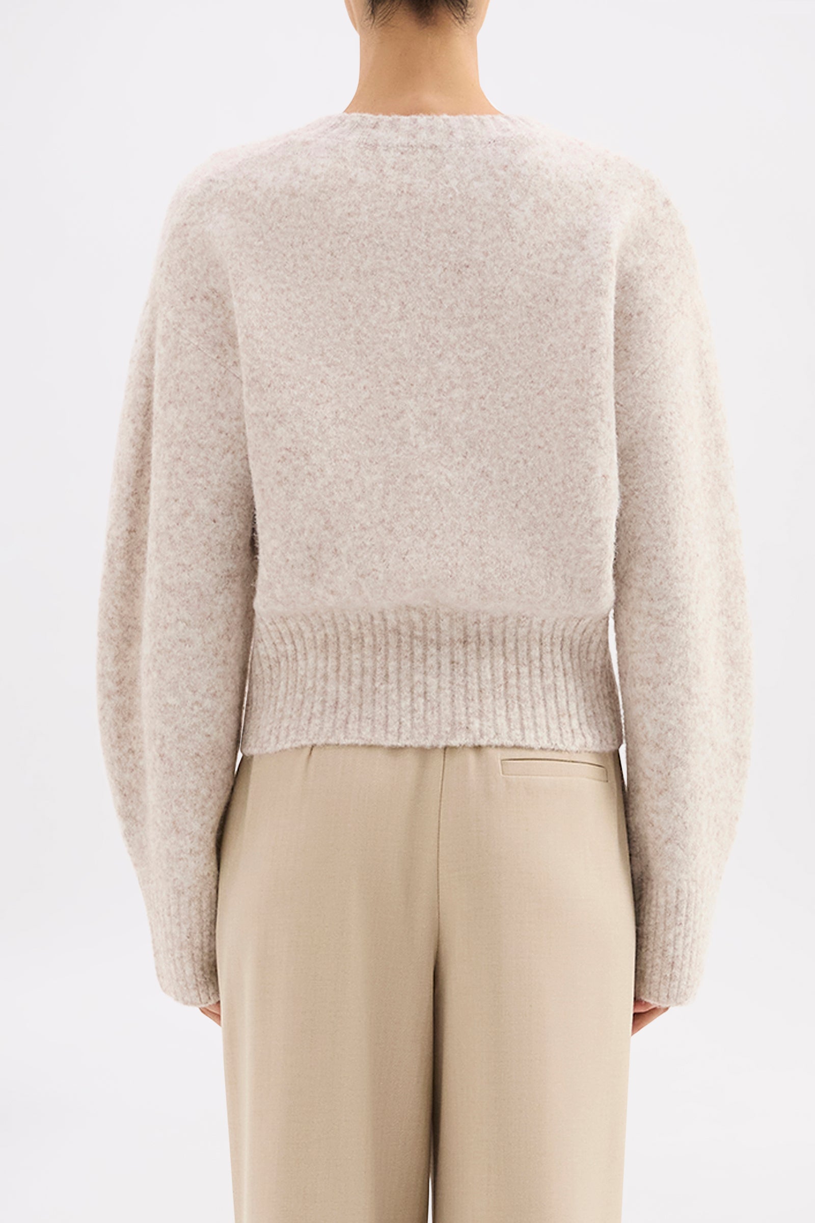 Elsie Knit Cinder Marle 