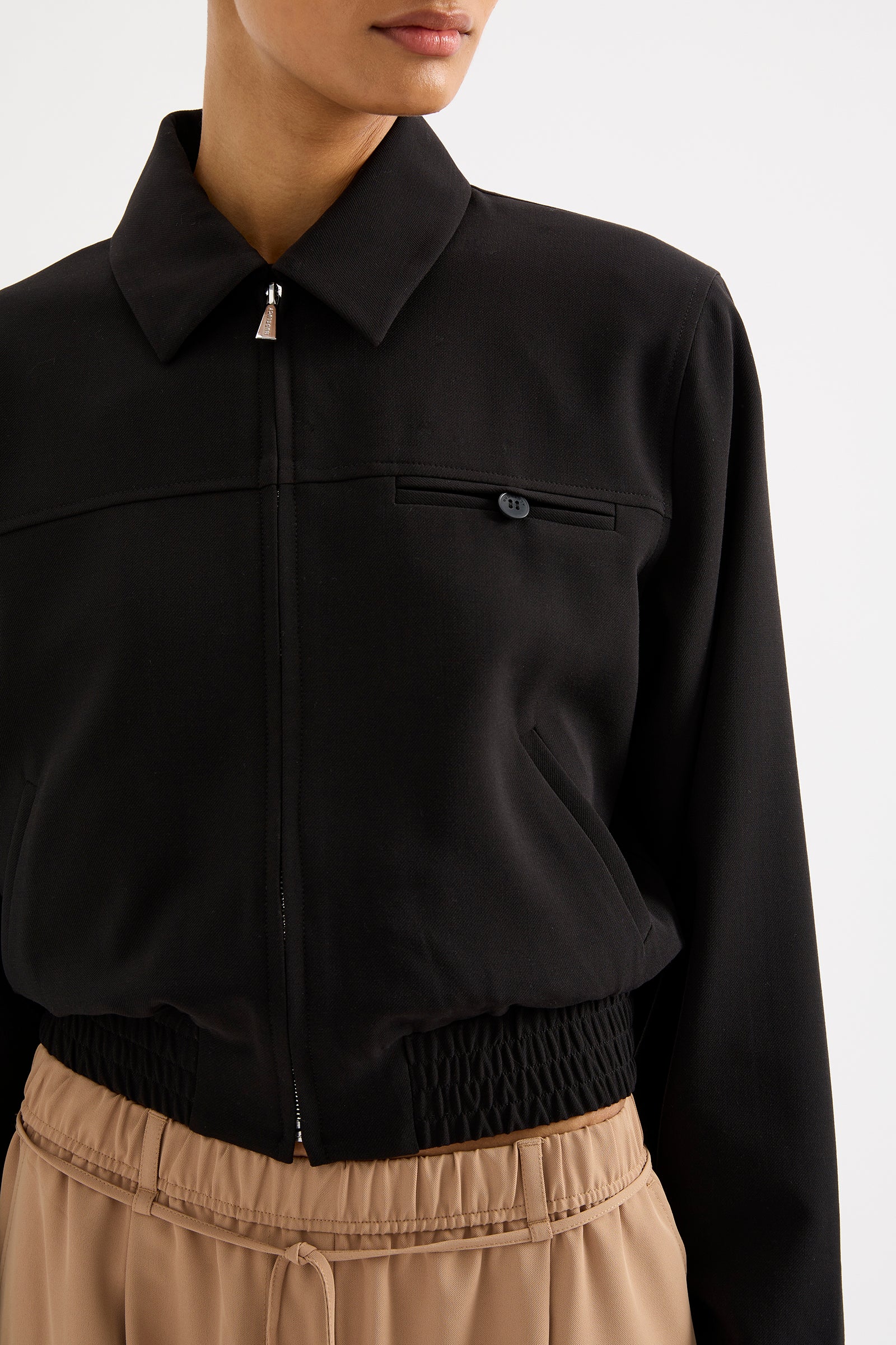 Bedford Cropped Jacket Black 