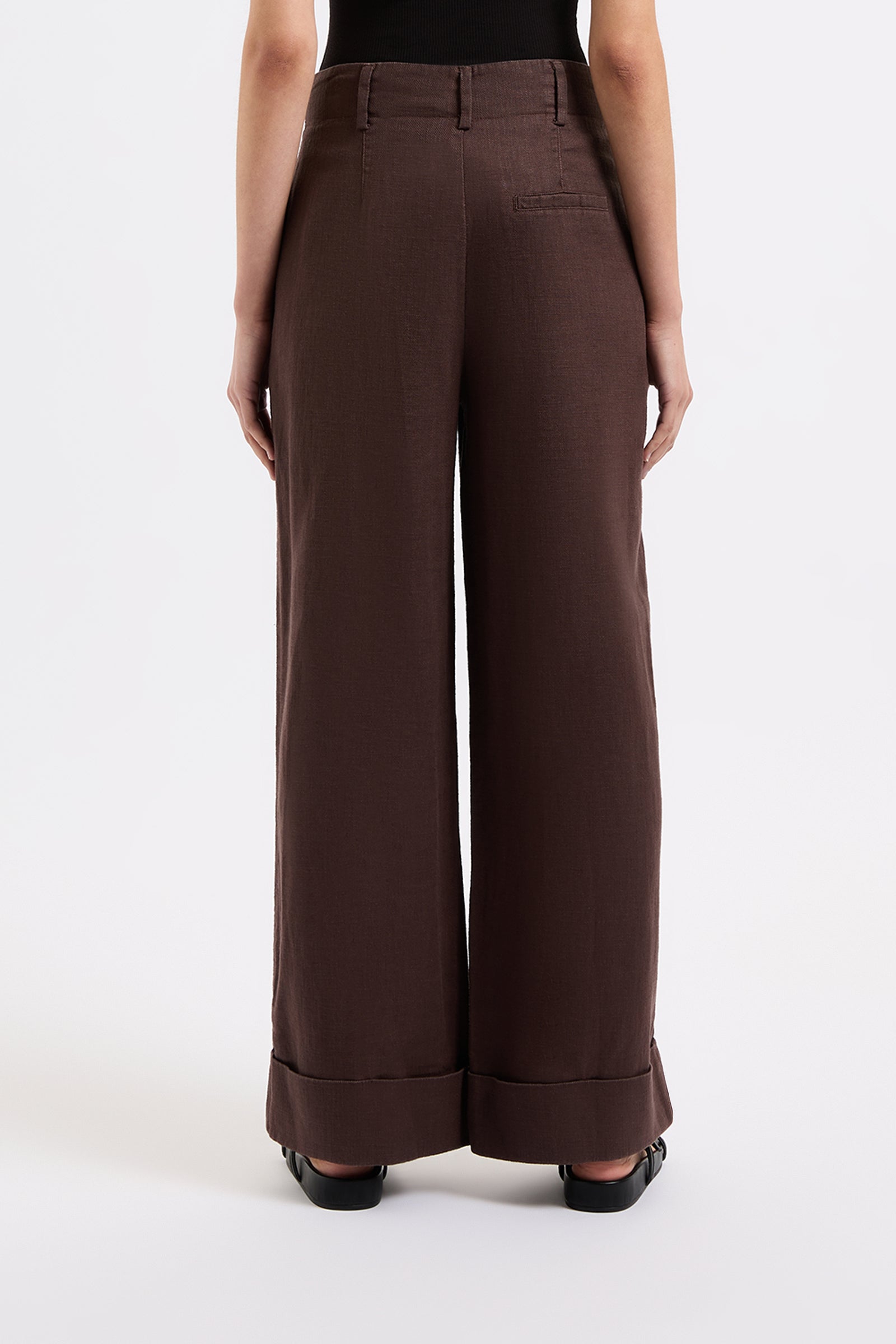 Paloma Tailored Pant Espresso 